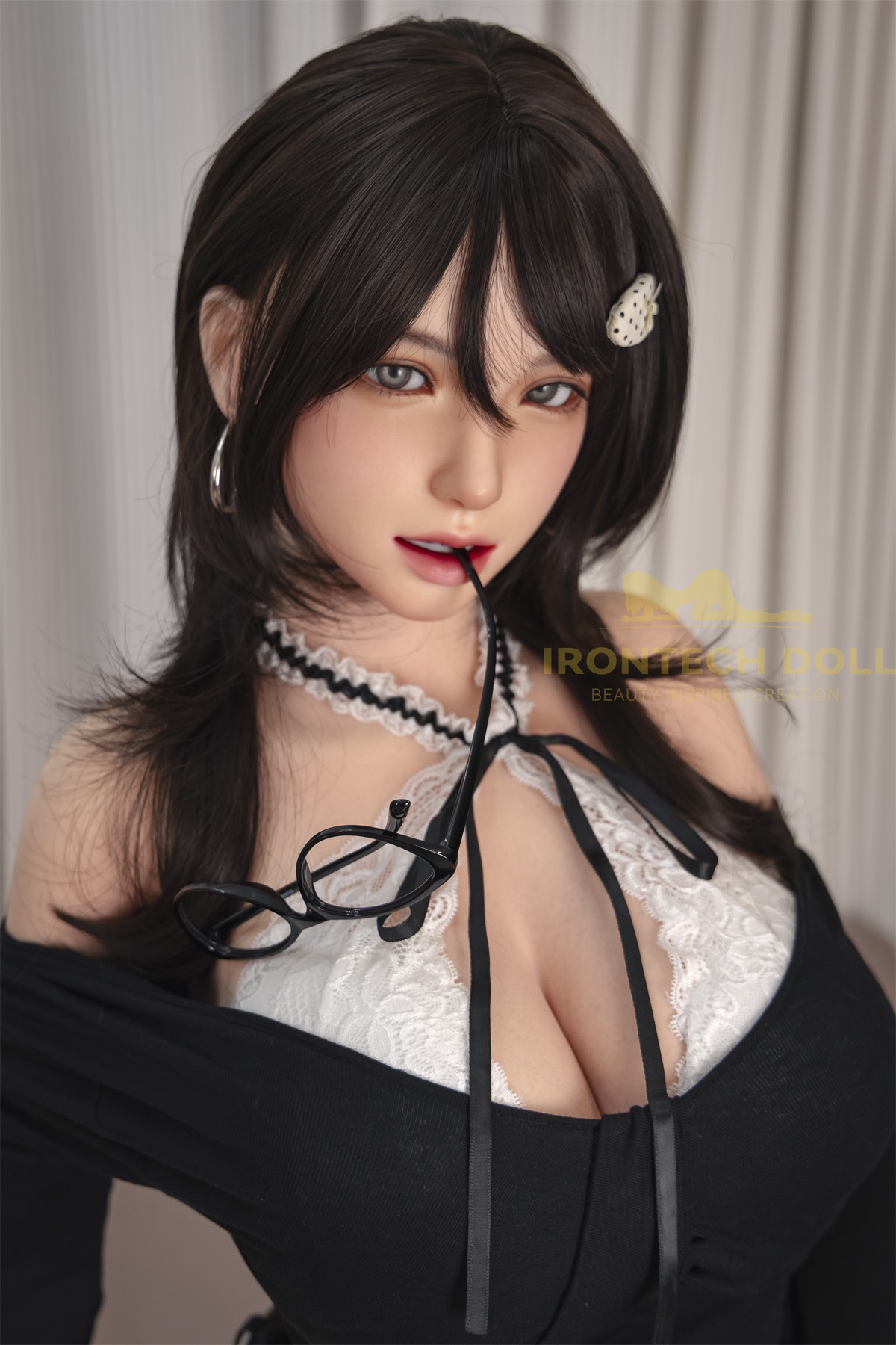 Irontech | Kitty -5ft 4/165cm Academy Flirty Silicone Sex Doll, ROS MAX Head S32