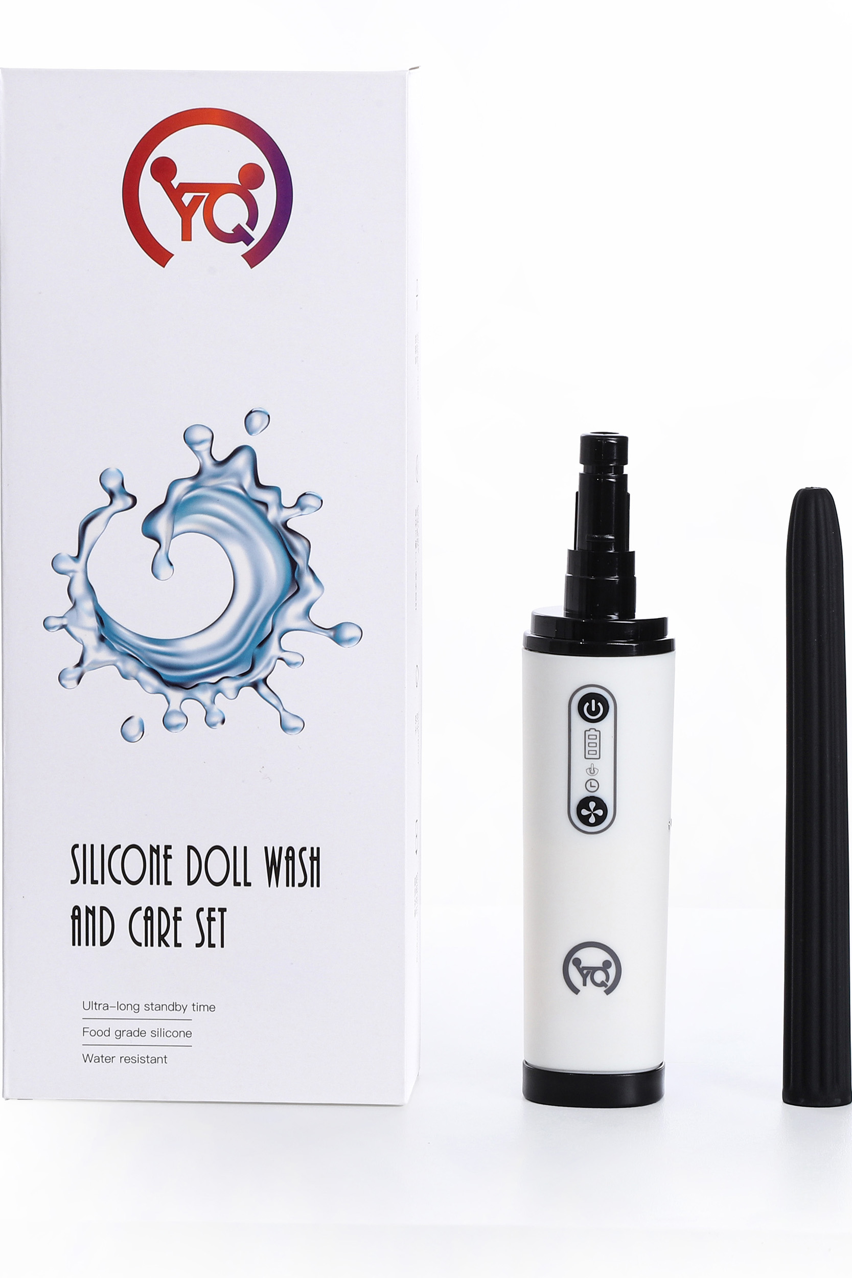 Automatic Love Holes Cleaning & Drying Douche for Sex Doll