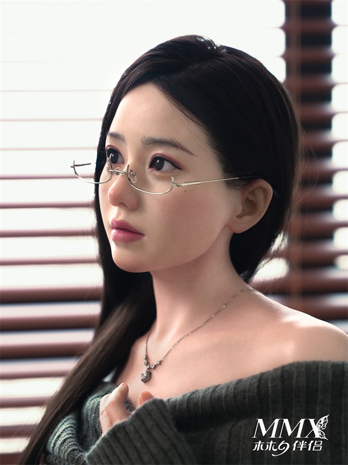 MMX Doll | Menghan - 5ft /153cm B-Cup AIO (Seamless Neck) Silicone Sex Doll