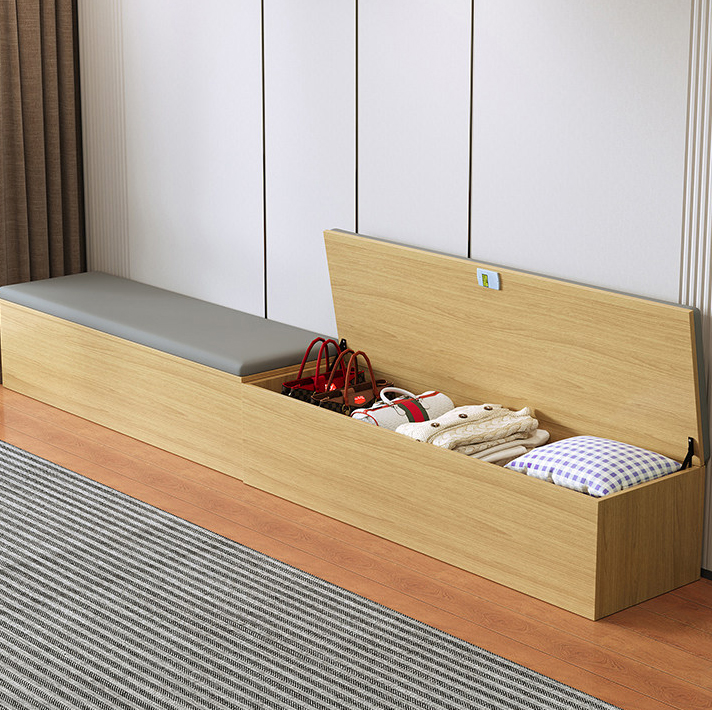 Sex doll storage box -solid wood, hidden combination lock, with wheels