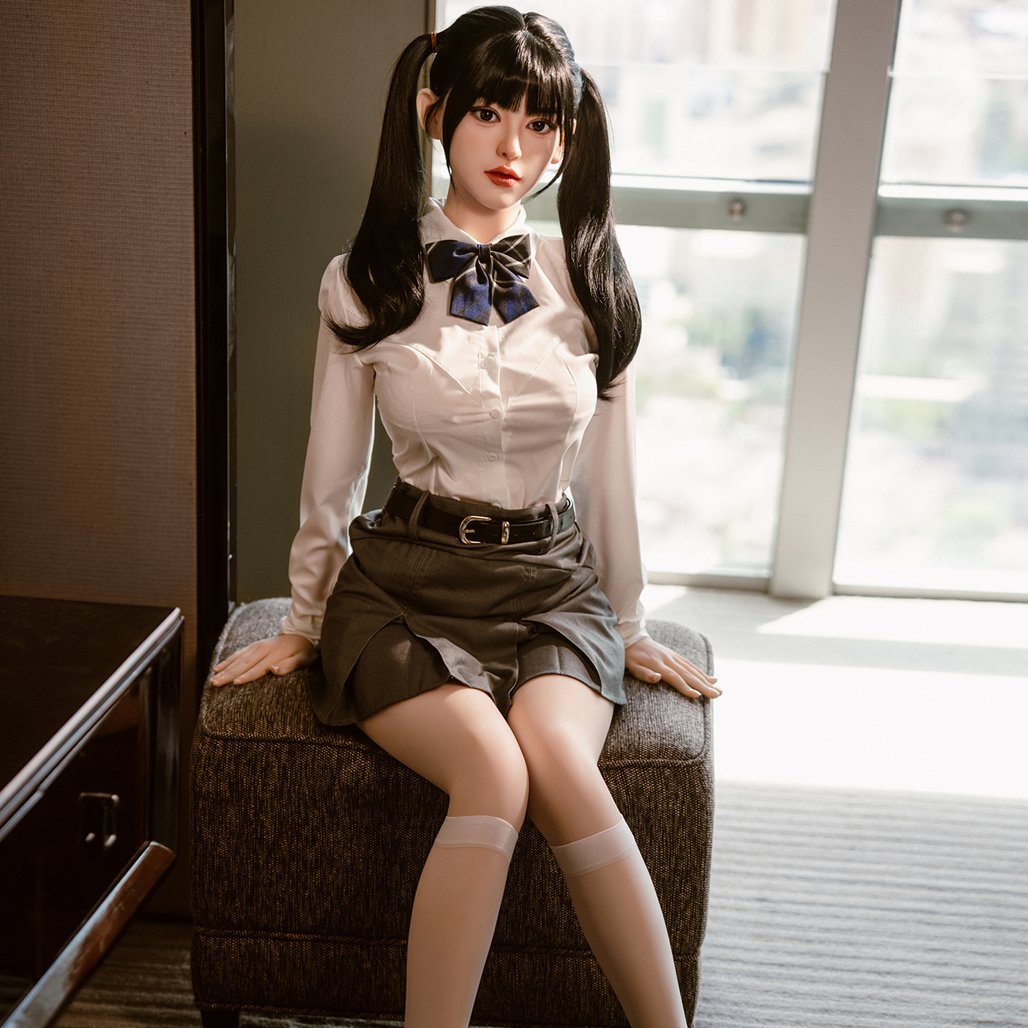 Bailey - 160cm/5ft3 C-cup Asian Silicone Head Sex Doll