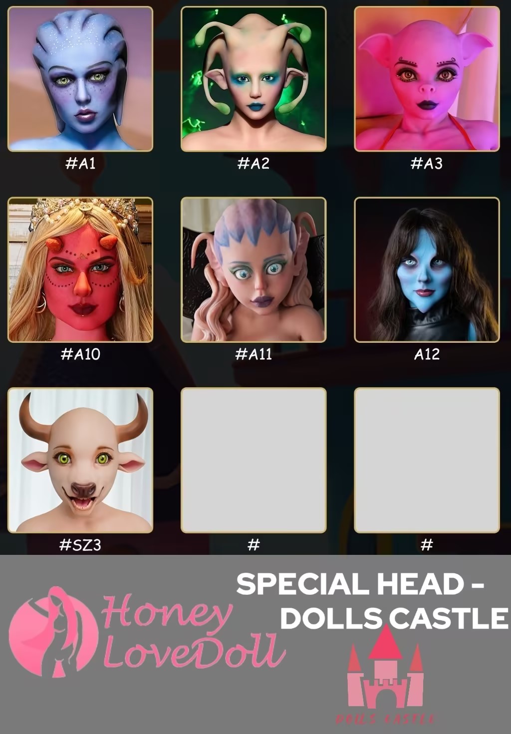 Dolls Castle丨Special Head (Extra Doll Heads)