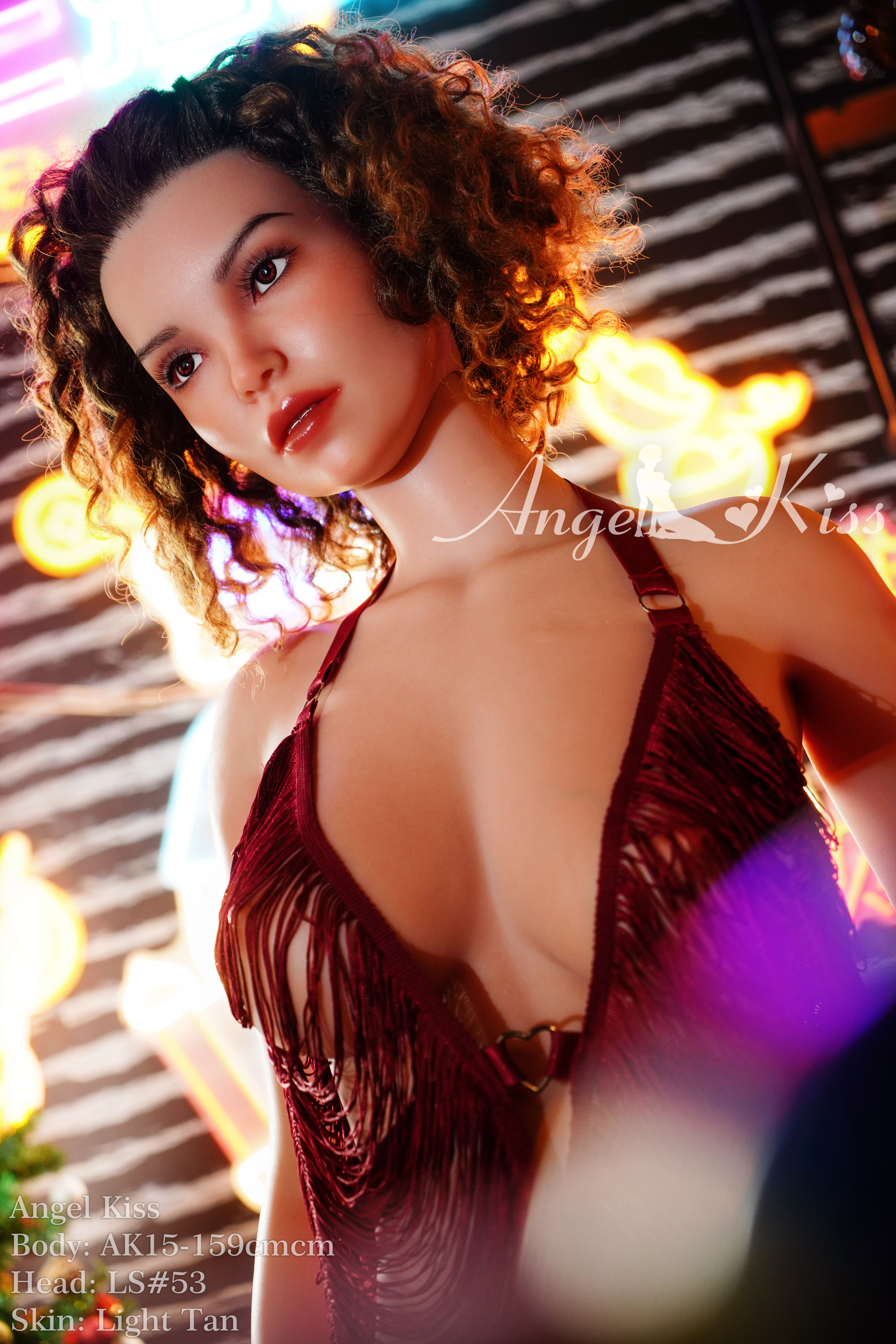 Angel Kiss | 159cm/5ft3 D-cup Silicone Sex Doll – Daisy