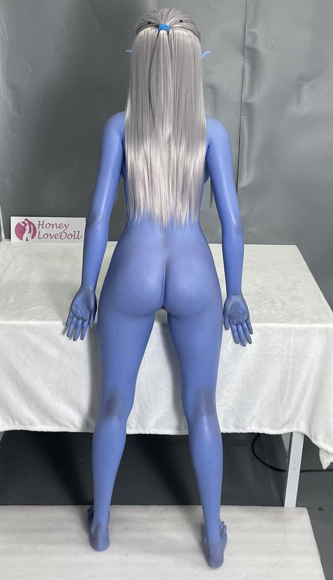 Top Fire | Lorna - Ultra Light 5ft 5/165cm Blue Skin Tone Silicone Sex Doll