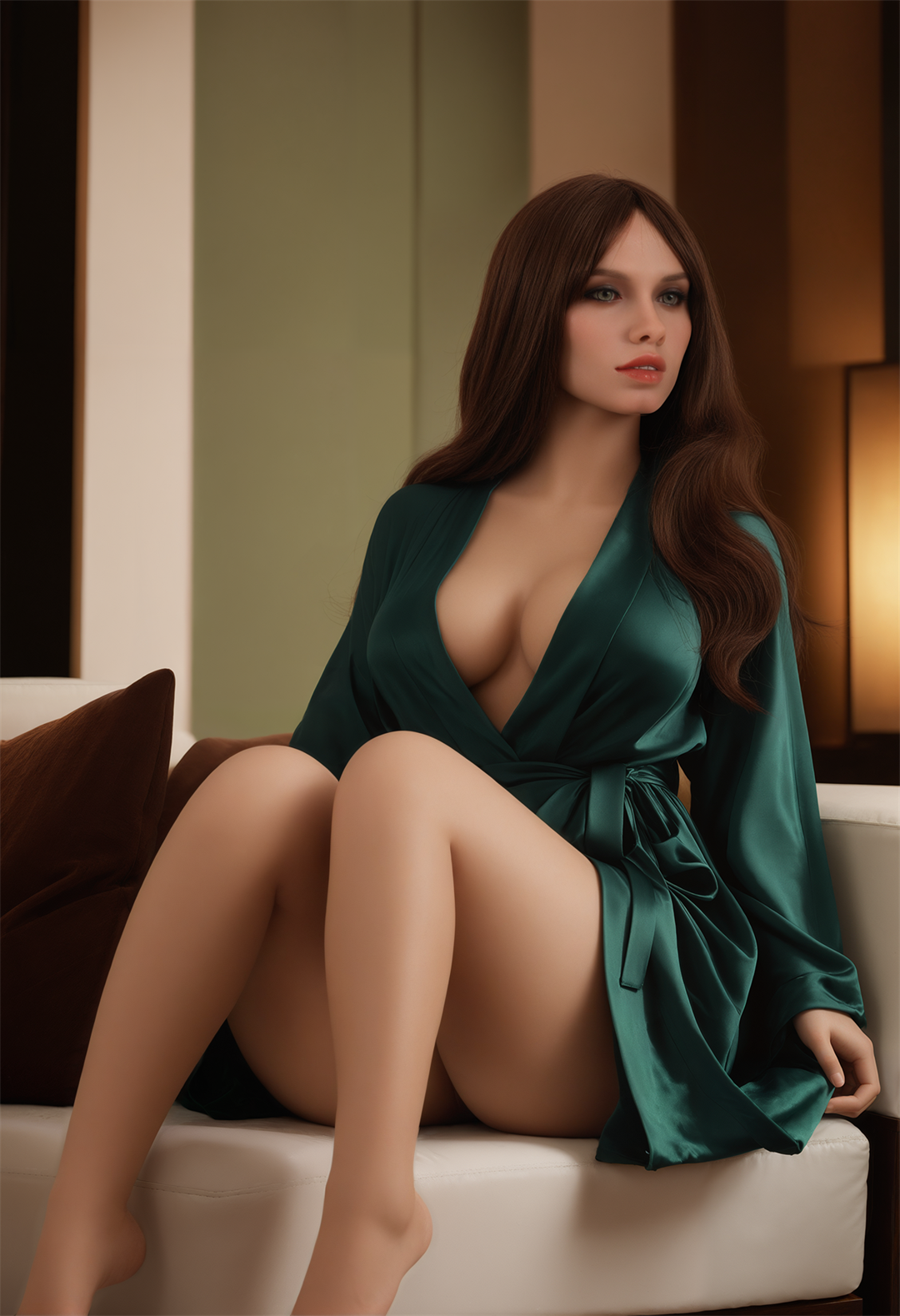 AIBEI | Alison - 4ft11 (151cm) Chubby Silicone Head+TPE Body Sex Doll