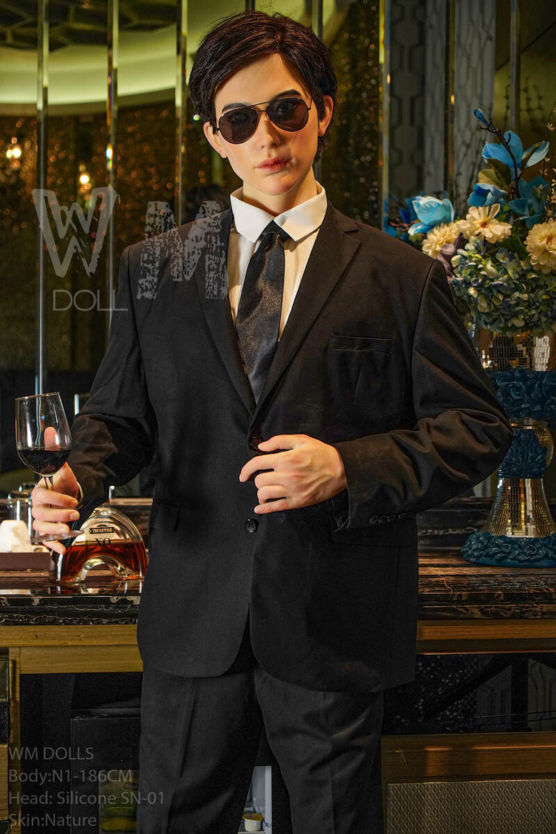 WM | Johnny (#SN-01) -6ft 1/186cm [Ultra-Light Series] Silicone Male Sex Doll