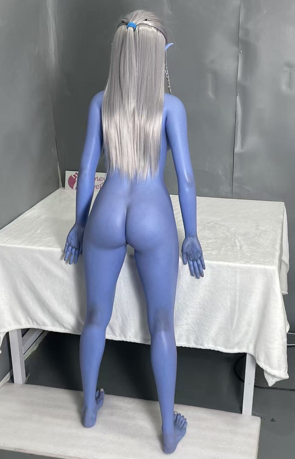 Top Fire | Lorna - Ultra Light 5ft 5/165cm Blue Skin Tone Silicone Sex Doll