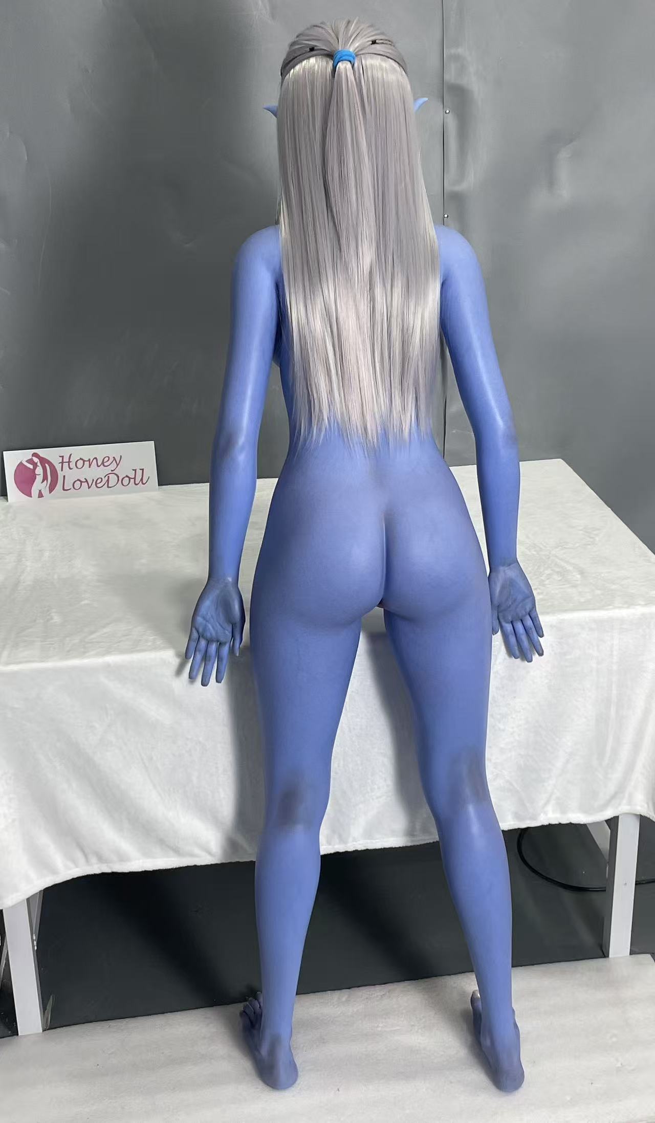Top Fire | Lorna - Ultra Light 5ft 5/165cm Blue Skin Tone Silicone Sex Doll