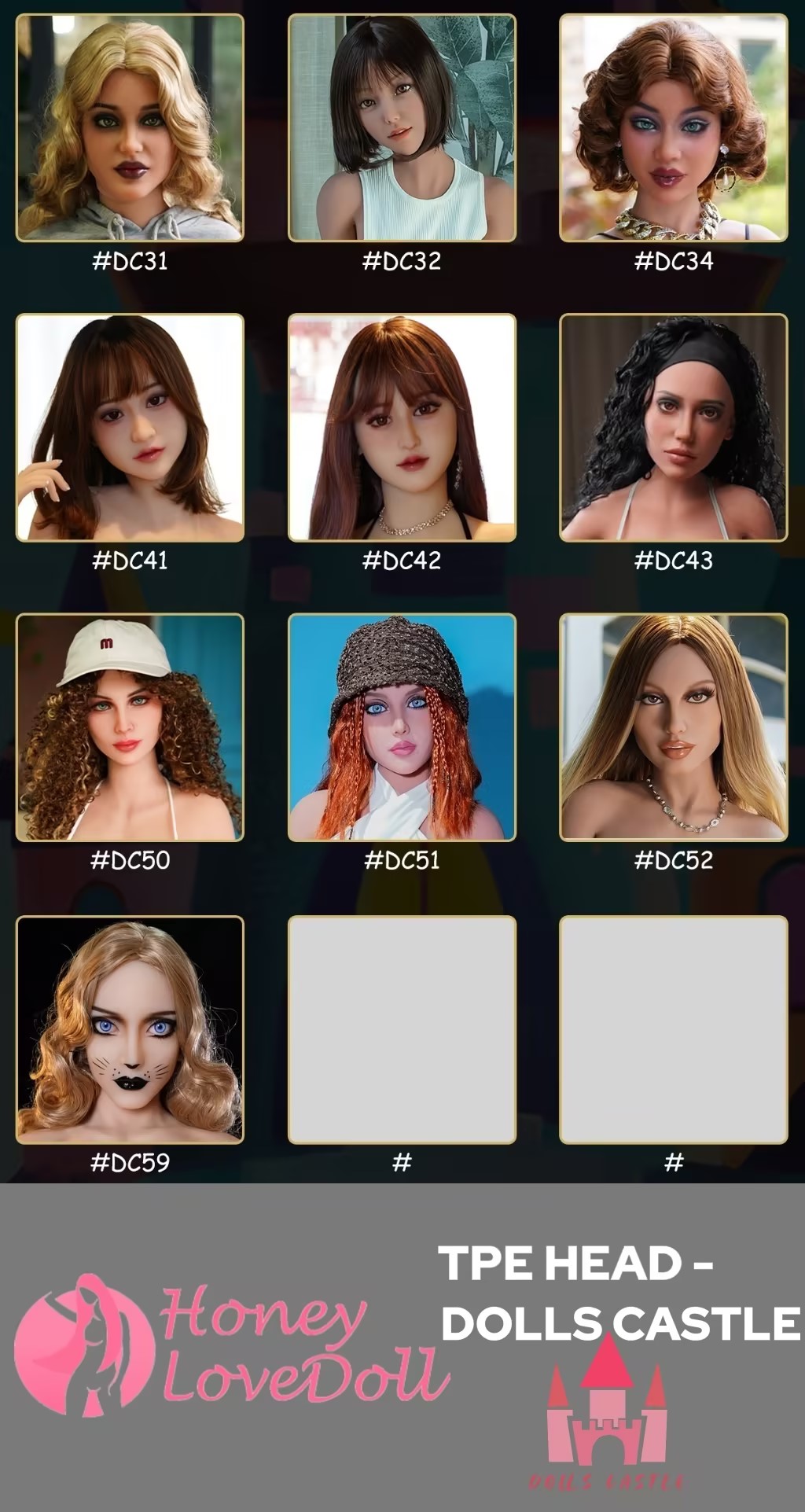 Dolls Castle丨TPE Head for Body 141cm/4ft7 - 170cm/5ft7