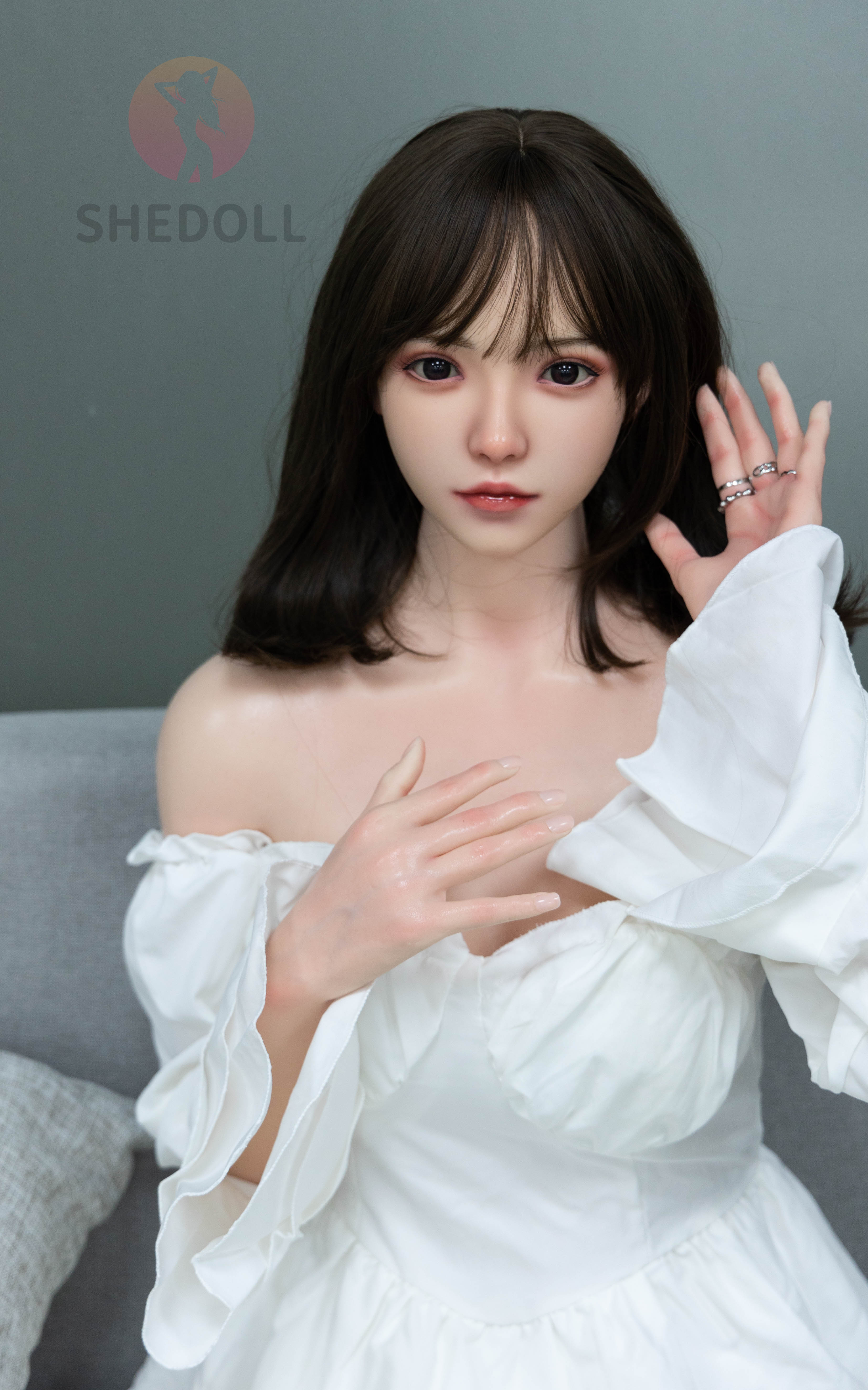 SHEDOLL | Rose-S4 5ft5/165cm ROS silicone head Sex Doll