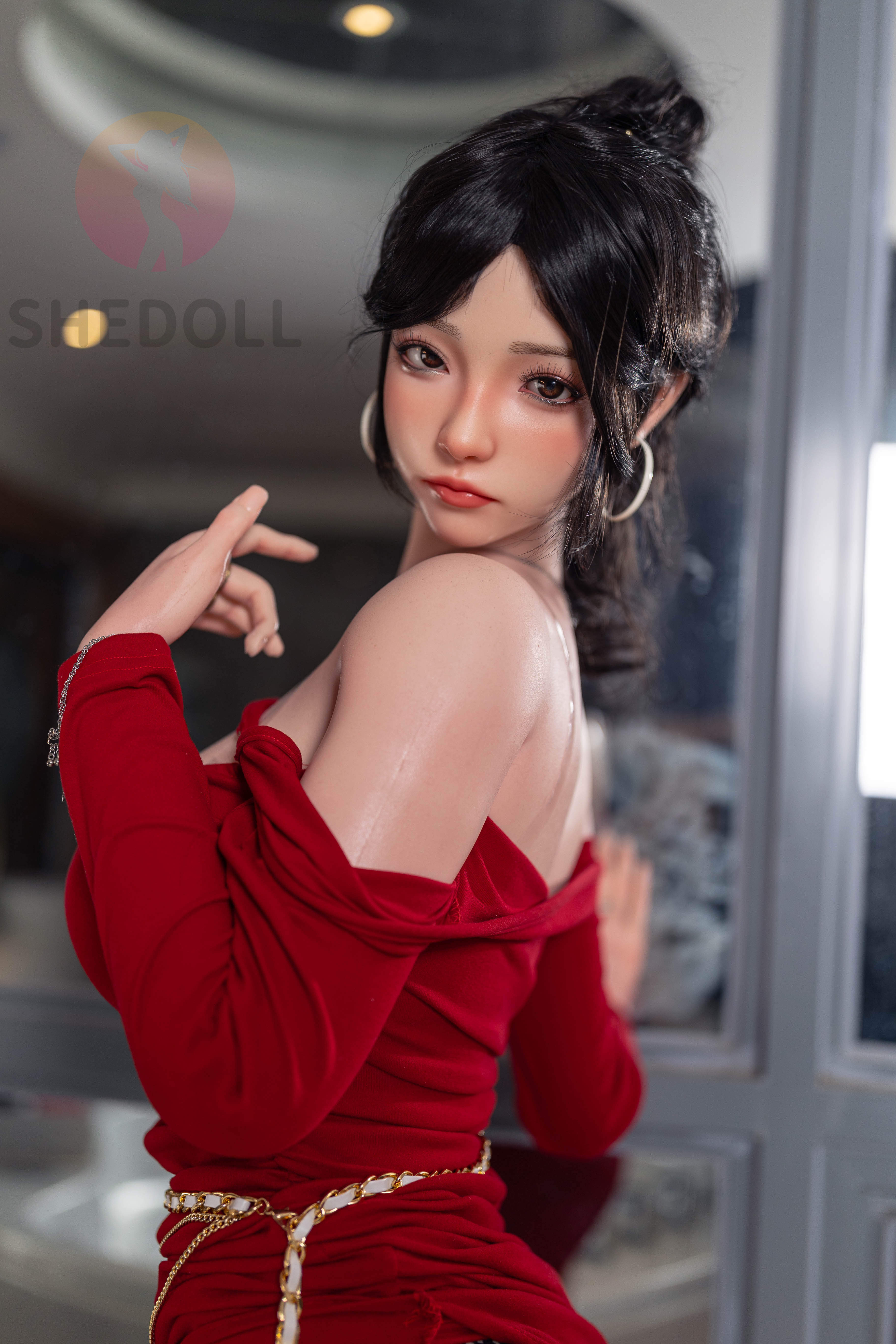 SHEDOLL | Rose-S3 5ft5/165cm ROS silicone head Sex Doll
