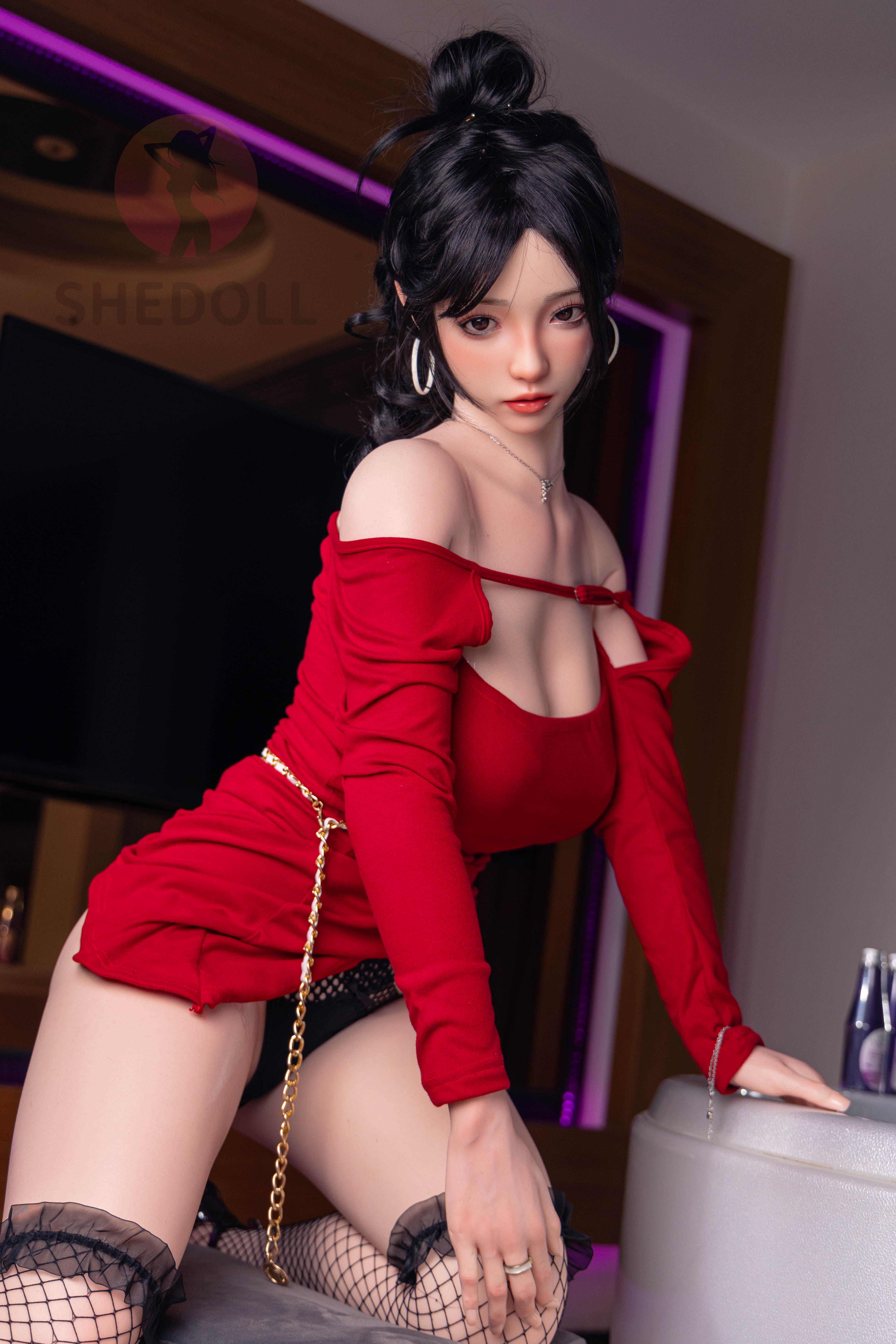 SHEDOLL | Rose-S3 5ft5/165cm ROS silicone head Sex Doll