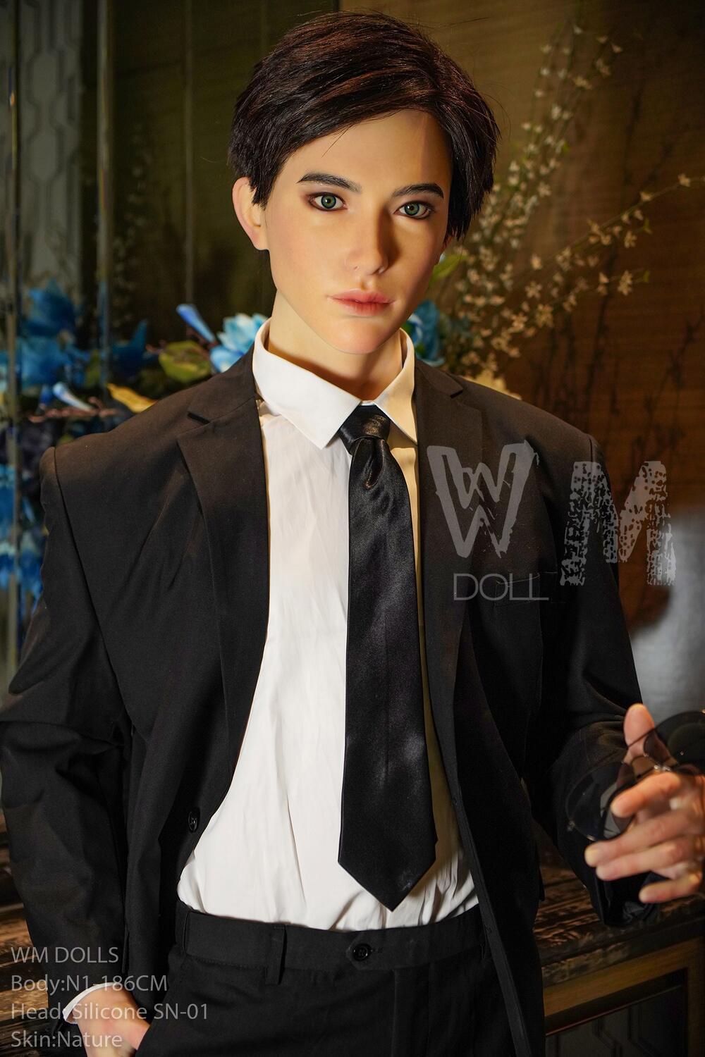 WM | Johnny (#SN-01) -6ft 1/186cm [Ultra-Light Series] Silicone Male Sex Doll