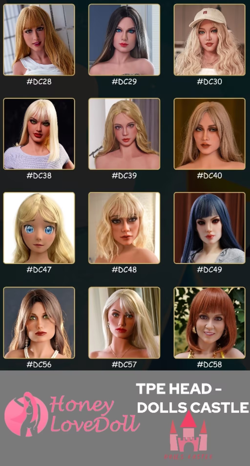 Dolls Castle丨TPE Head for Body 141cm/4ft7 - 170cm/5ft7