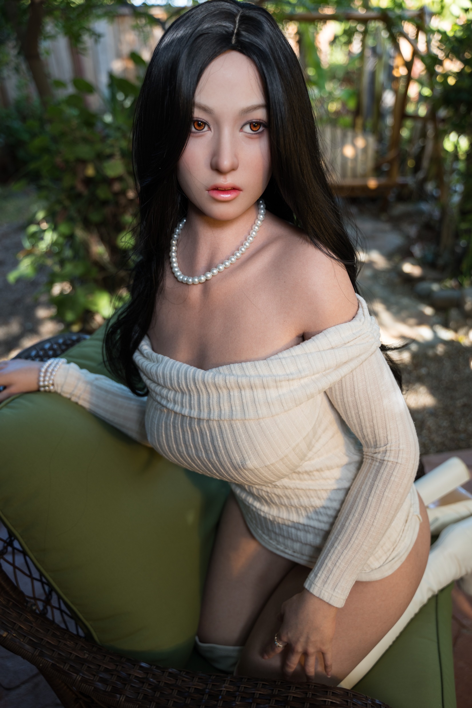 IDO Doll | WanZhi - 5ft 6/167cm F-Cup Silicone Sex Doll, Head #ID8H