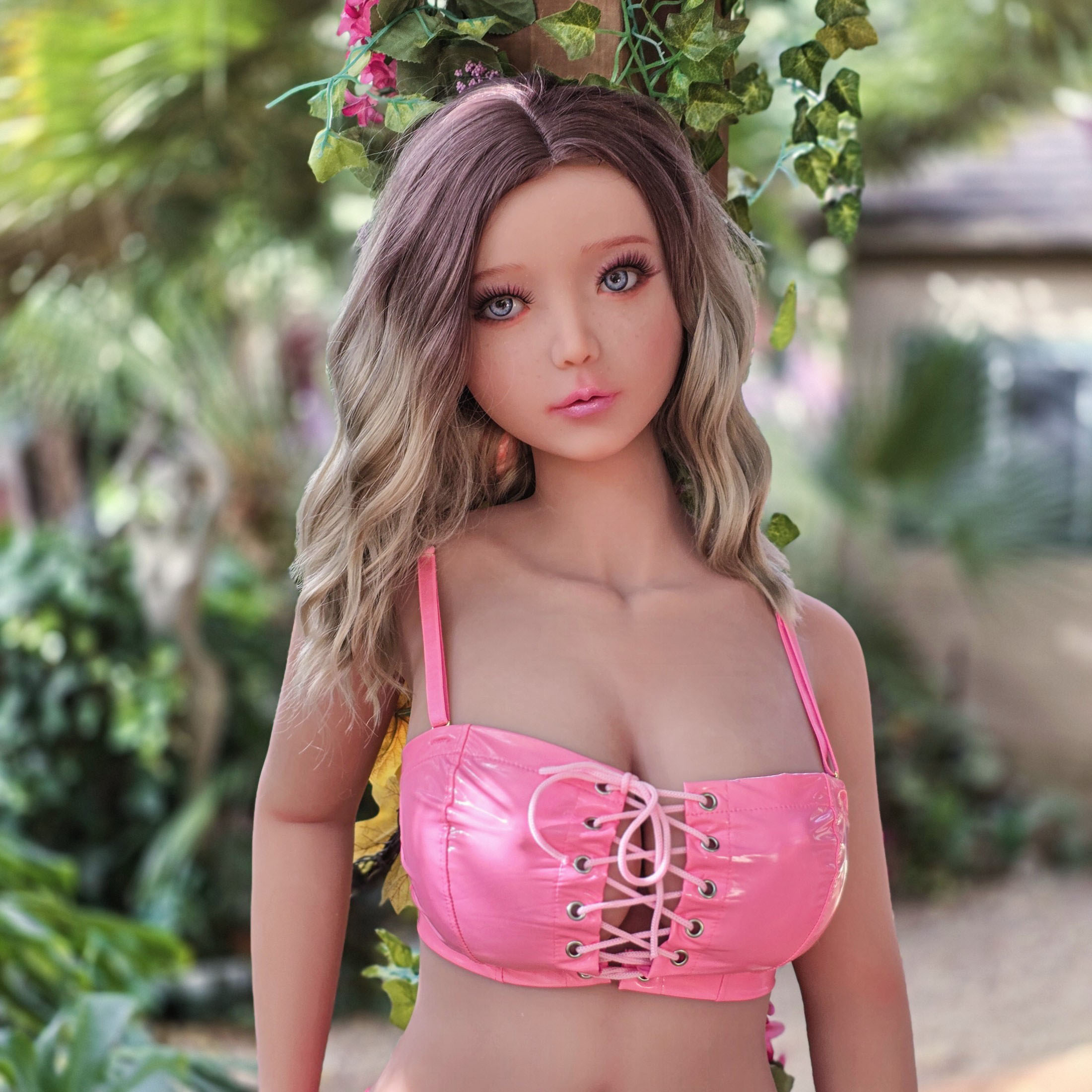 Piper Doll丨 Akira-150cm/4ft11 Big Breast S-TPE Funky Hair Sex Doll