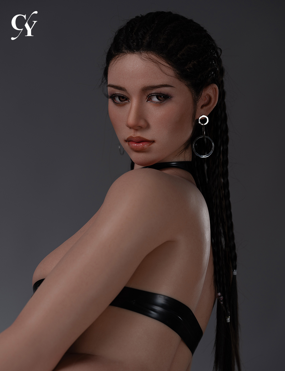 TOP-CY Doll丨170cm (5ft7) D-Cup Silicone Head Sex Doll - Amber