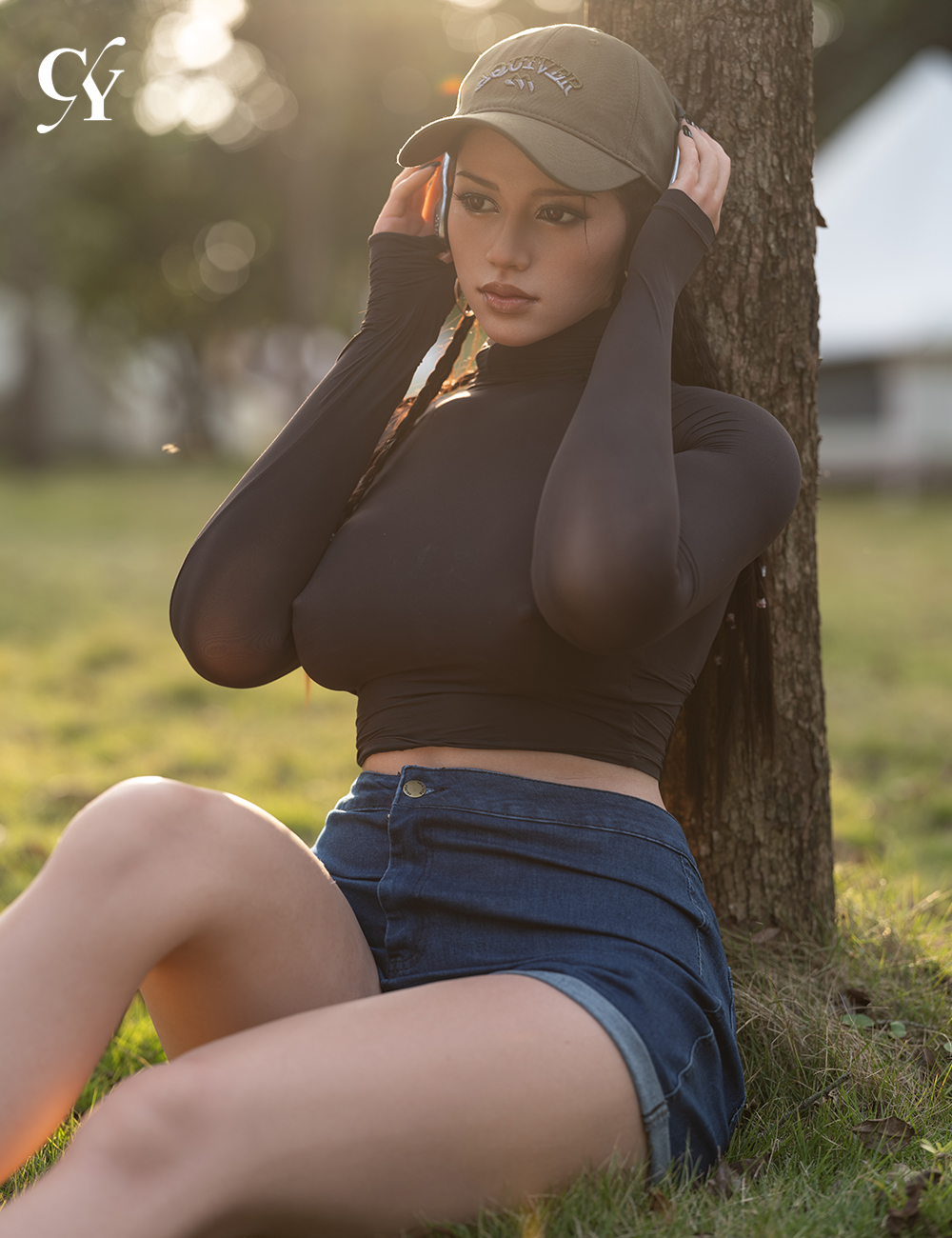 TOP-CY Doll丨170cm (5ft7) D-Cup Silicone Head Sex Doll - Amber