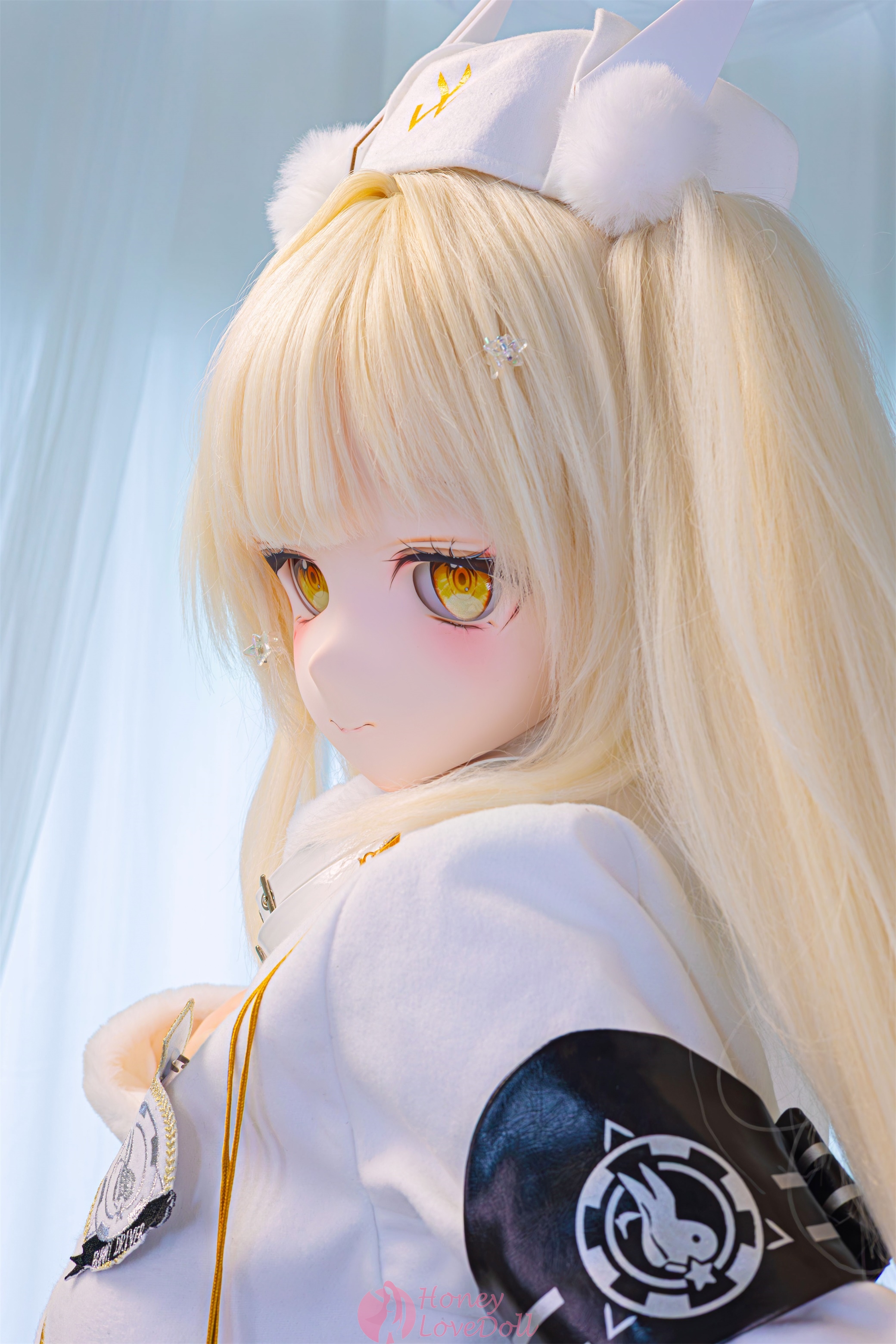 WM | Blanc- 5ft 1/157cm Victory Goddess Silicone Anime Sex Doll