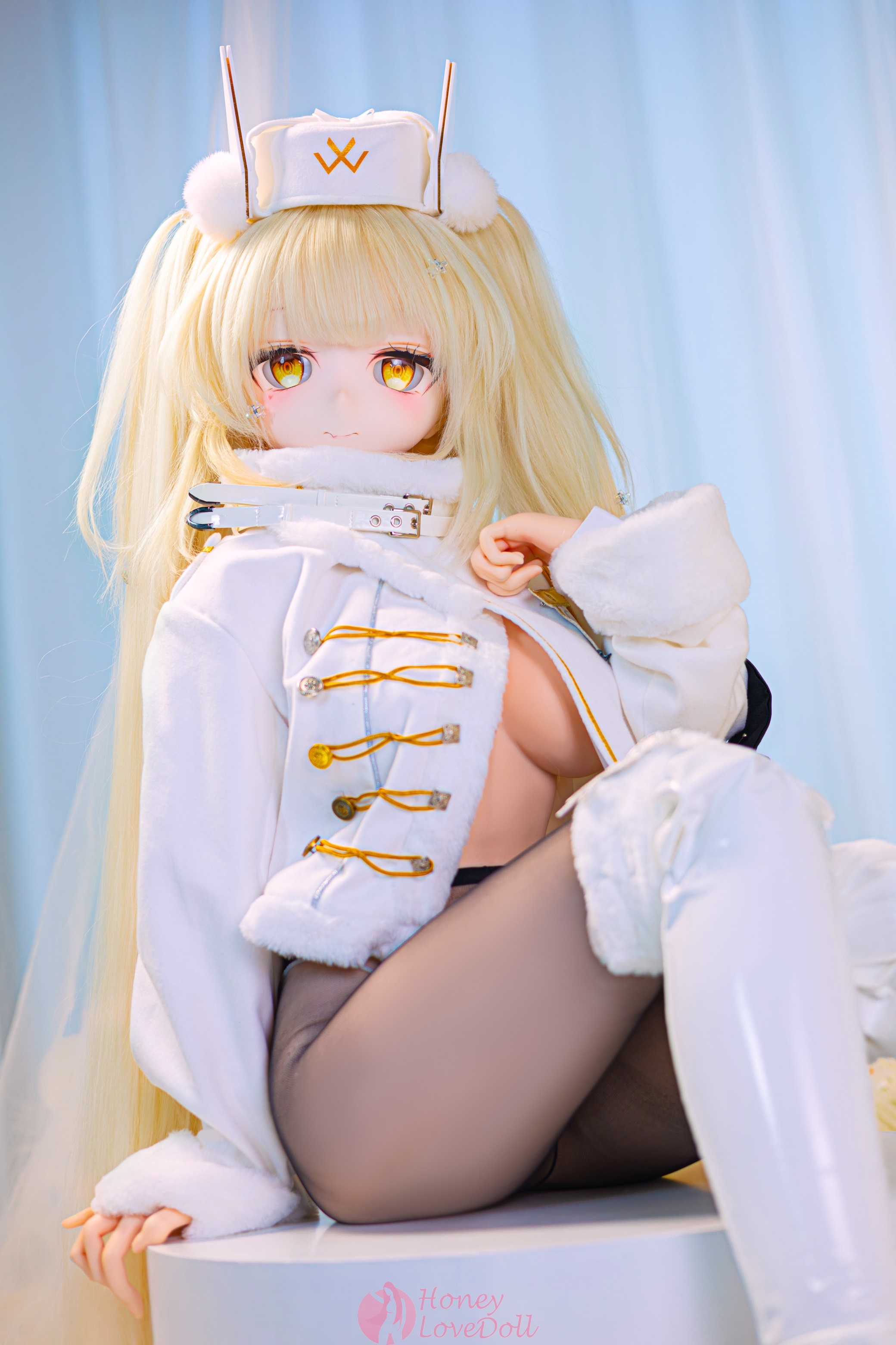 WM | Blanc- 5ft 1/157cm Victory Goddess Silicone Anime Sex Doll