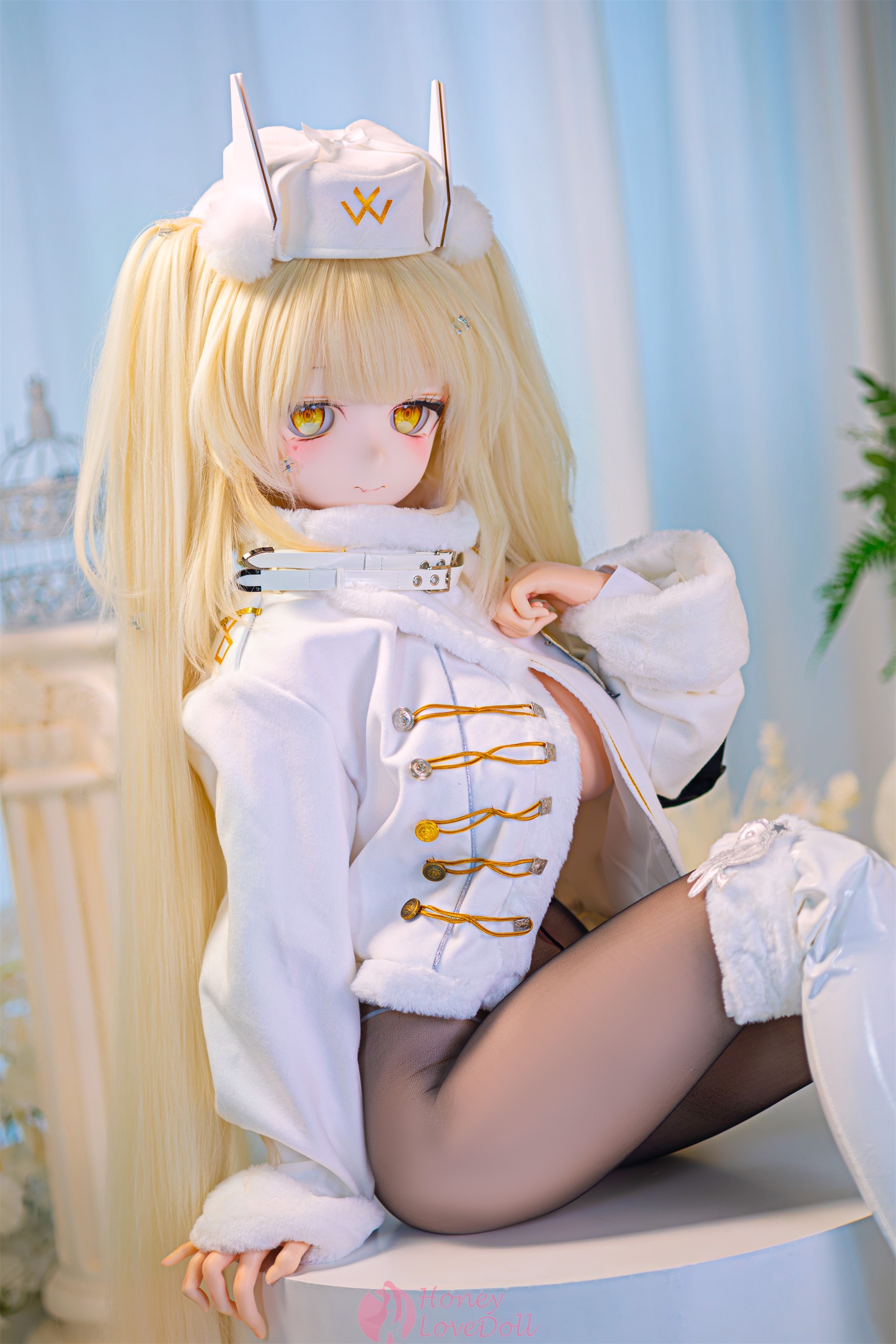 WM | Blanc- 5ft 1/157cm Victory Goddess Silicone Anime Sex Doll