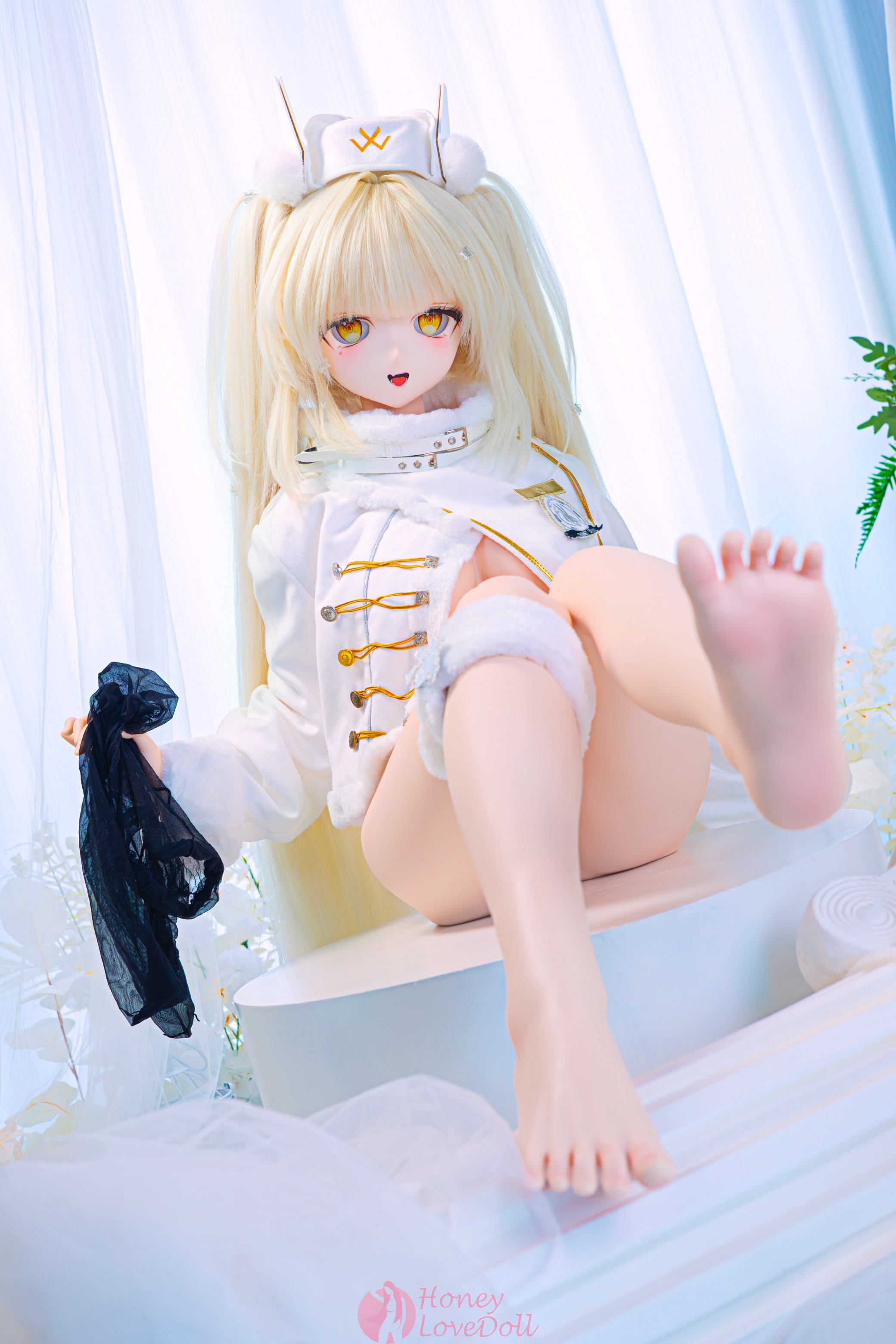 WM | Blanc- 5ft 1/157cm Victory Goddess Silicone Anime Sex Doll