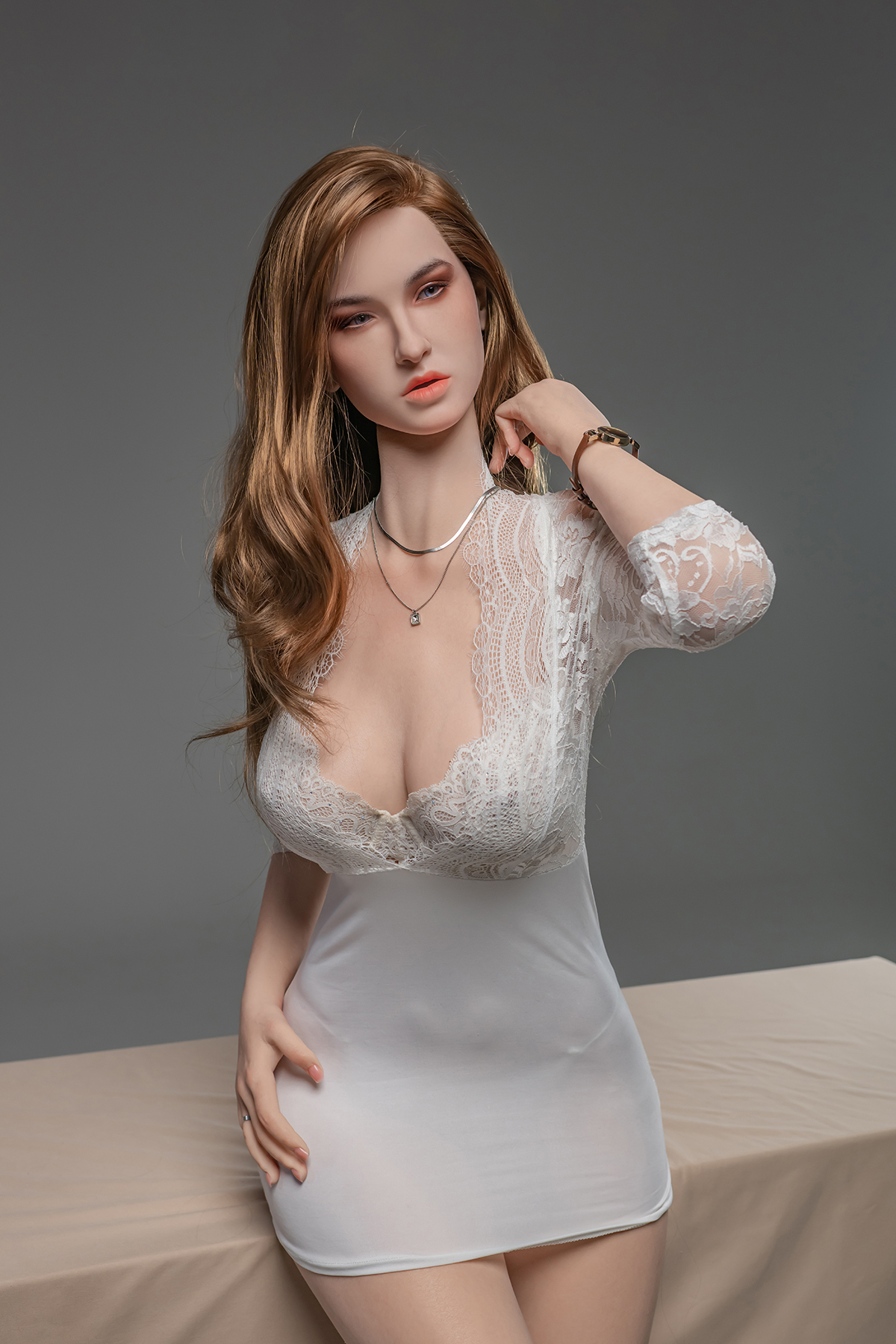 MZRAI Doll | Shuyi -5ft 5/166cm Realistic Skin Texture Full Silicone Sex Doll, Head 0624