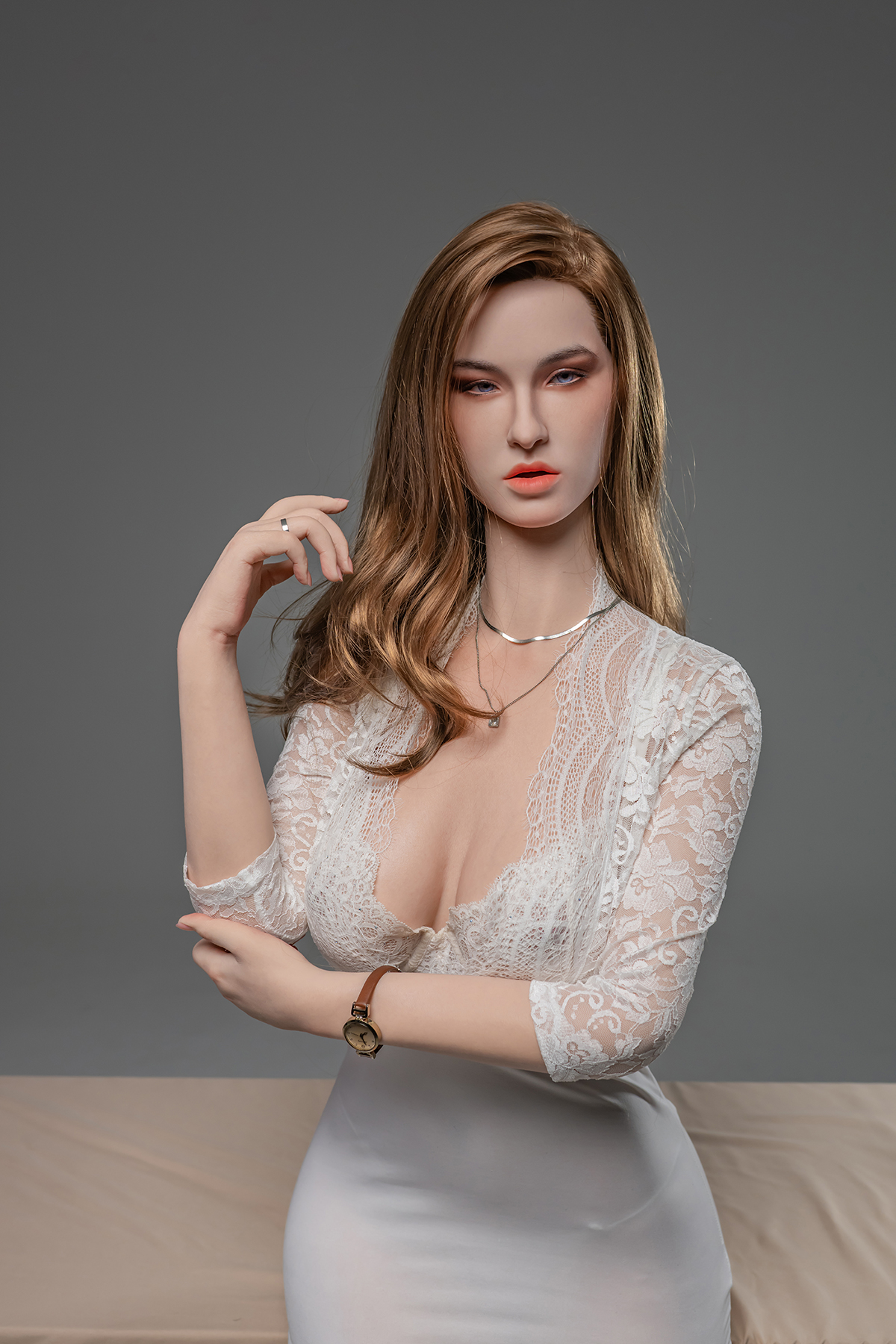 MZRAI Doll | Shuyi -5ft 5/166cm Realistic Skin Texture Full Silicone Sex Doll, Head 0624