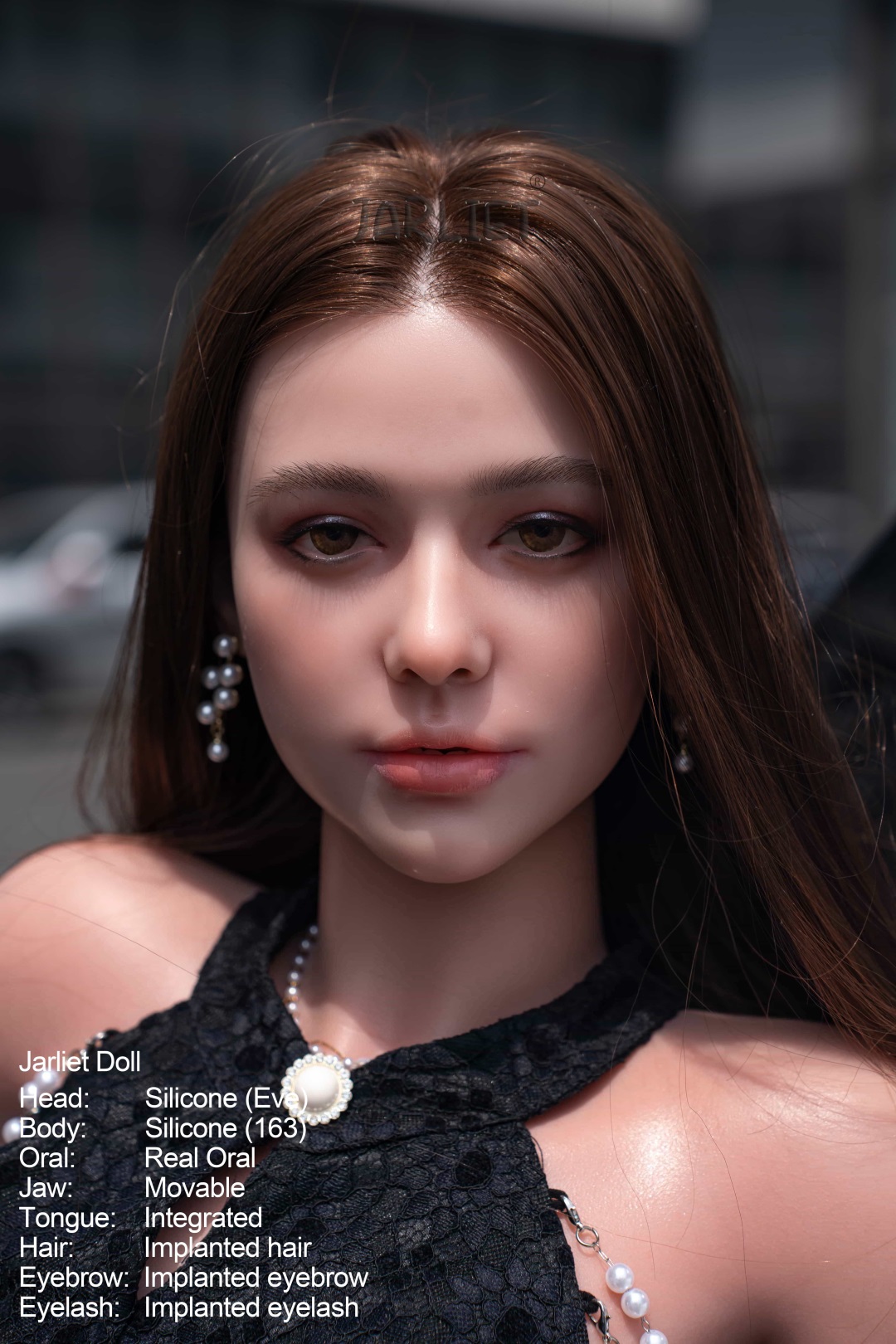 Jarliet丨Eve -5ft 3/163cm D-cup Movable Jaw Silicone Sex Doll