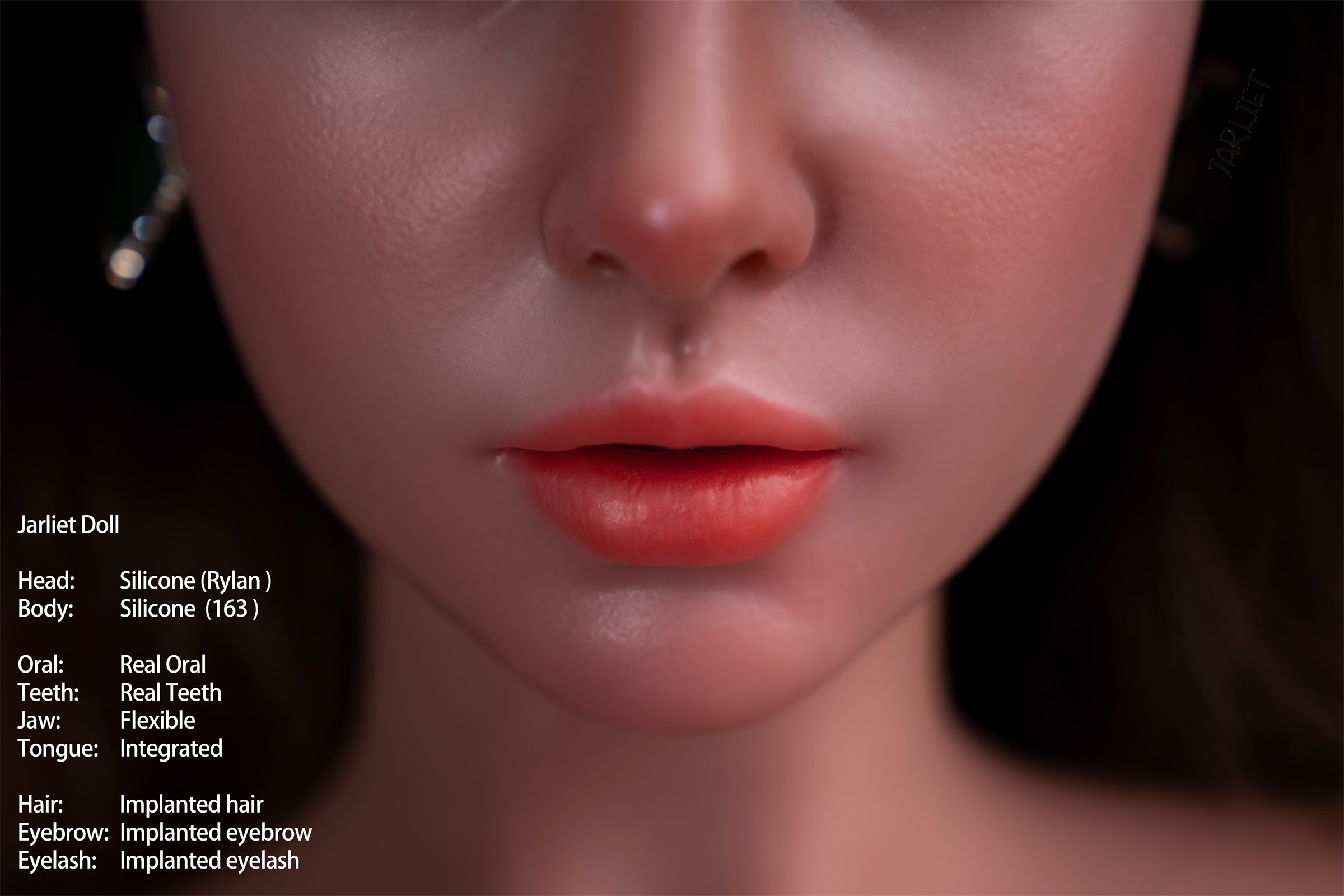 Jarliet丨Rylan -5ft 3/163cm ROS Head Full Silicone Sex Doll