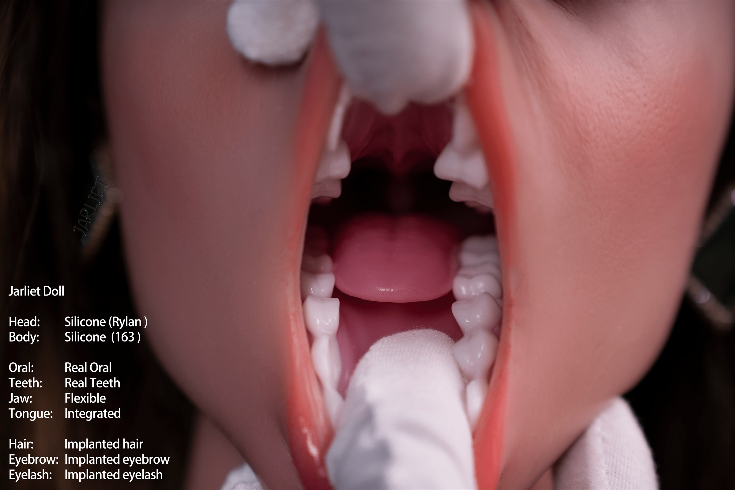 Jarliet丨Rylan -5ft 3/163cm ROS Head Full Silicone Sex Doll