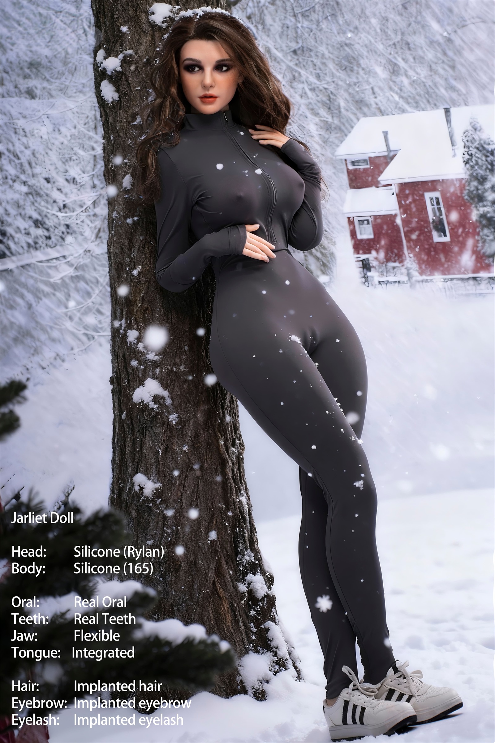 Jarliet | Rylan -5ft 5/165cm ROS Head Full Silicone Sex Doll