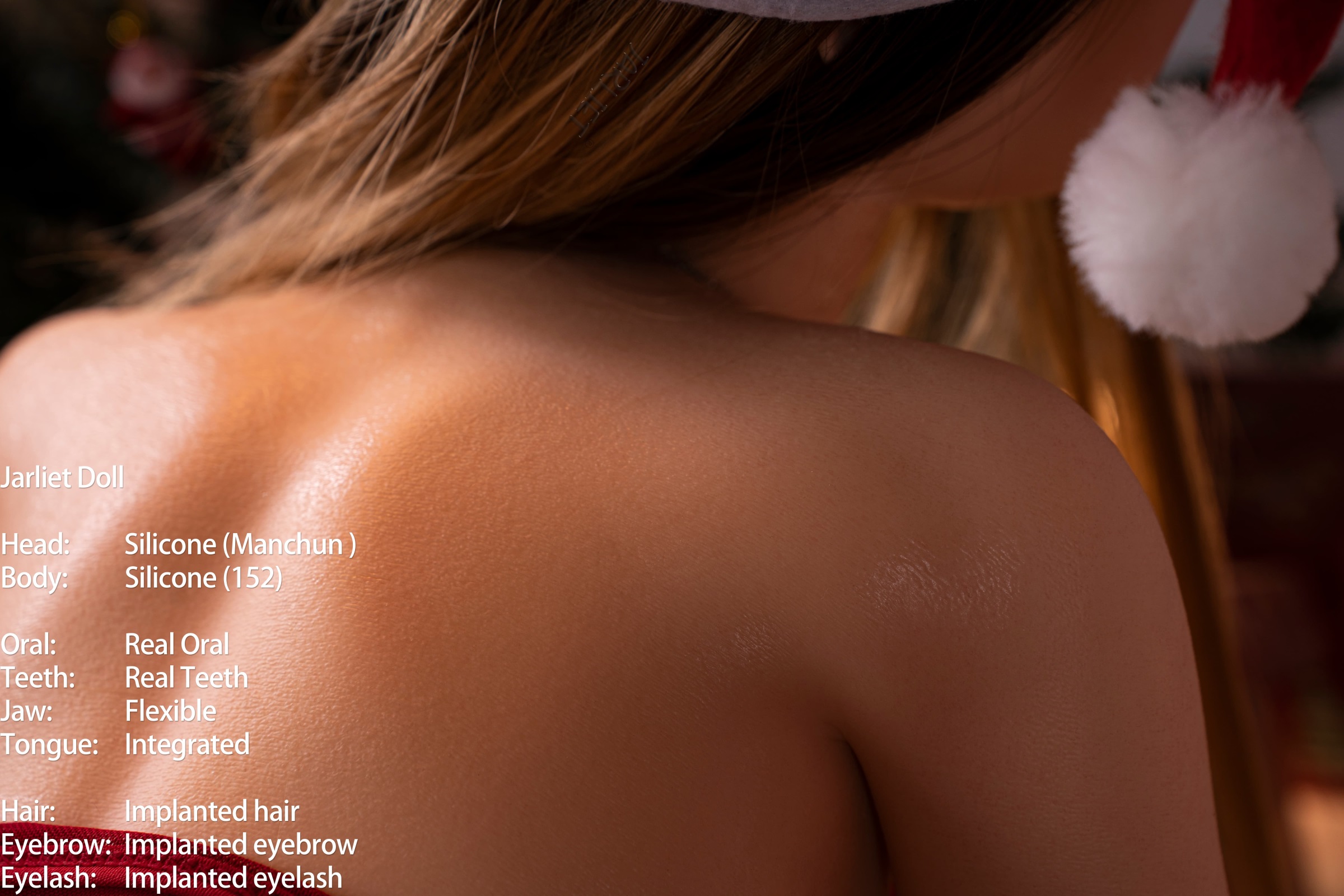 Jarliet | Manchun -5ft /152cm ROS Head Full Silicone Christmas Sex Doll