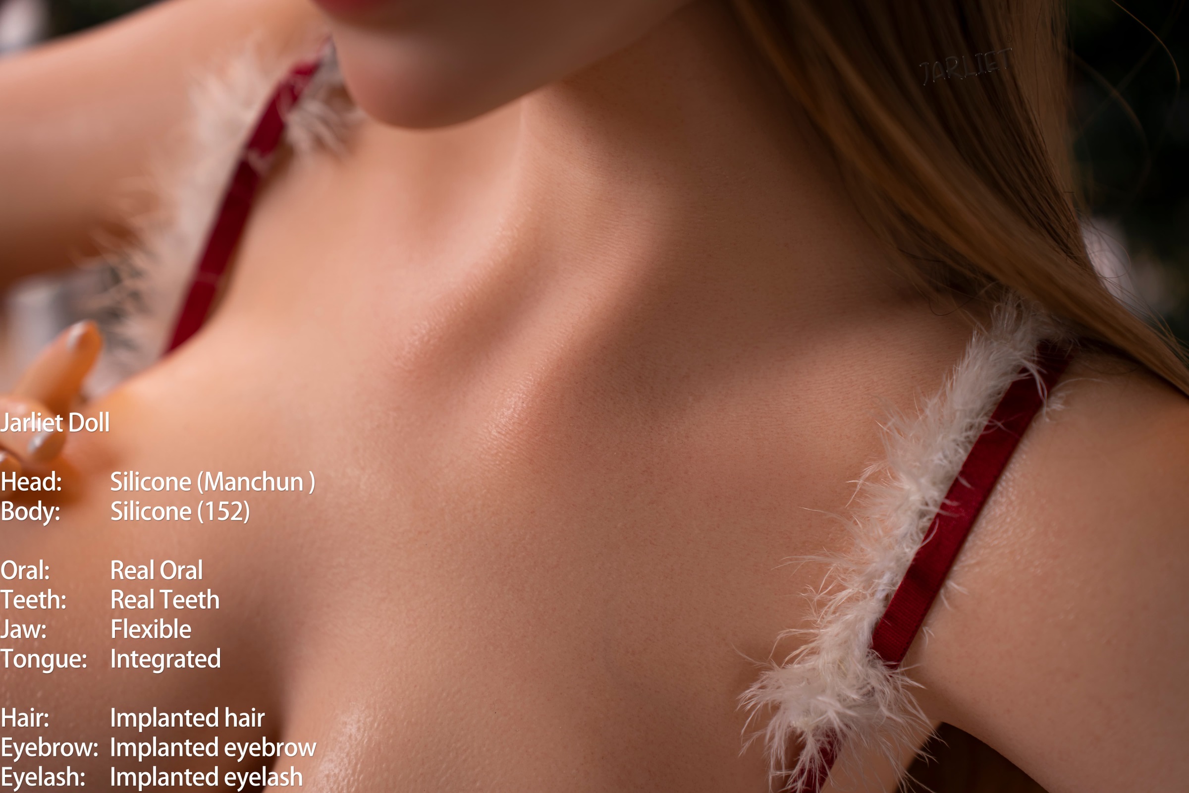 Jarliet | Manchun -5ft /152cm ROS Head Full Silicone Christmas Sex Doll