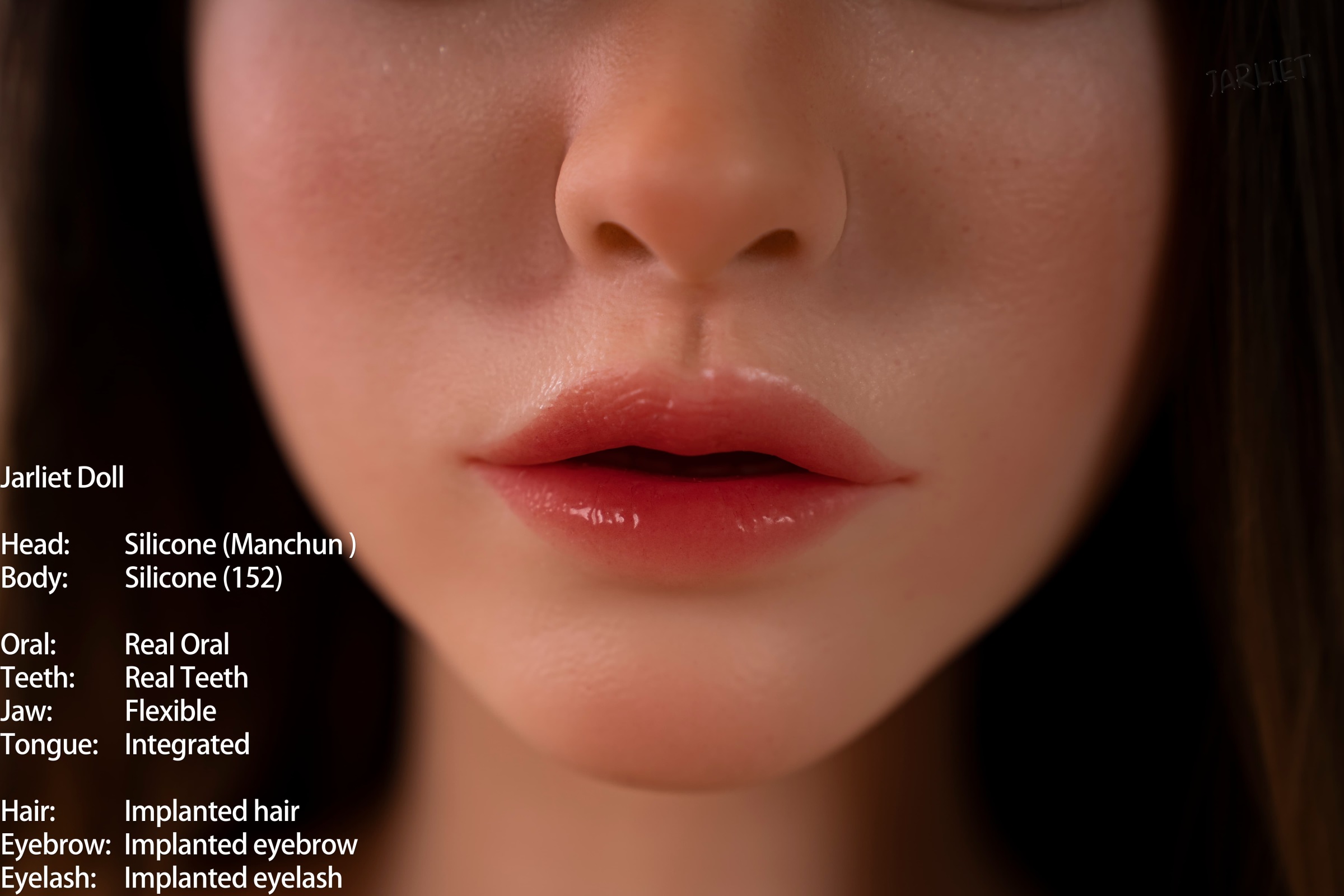 Jarliet | Manchun -5ft /152cm ROS Head Full Silicone Christmas Sex Doll