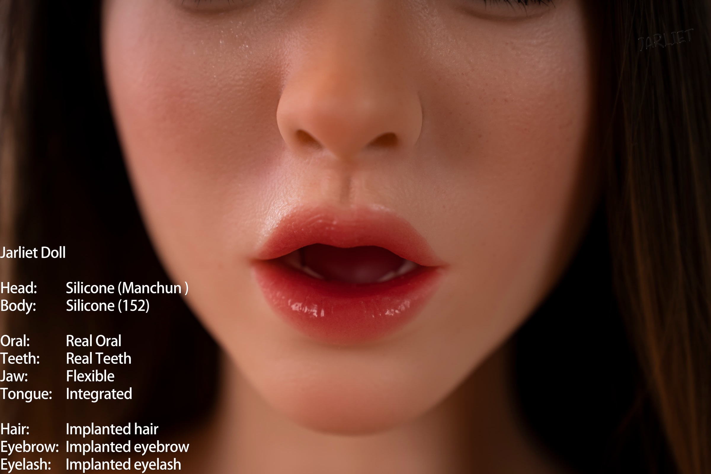 Jarliet | Manchun -5ft /152cm ROS Head Full Silicone Christmas Sex Doll