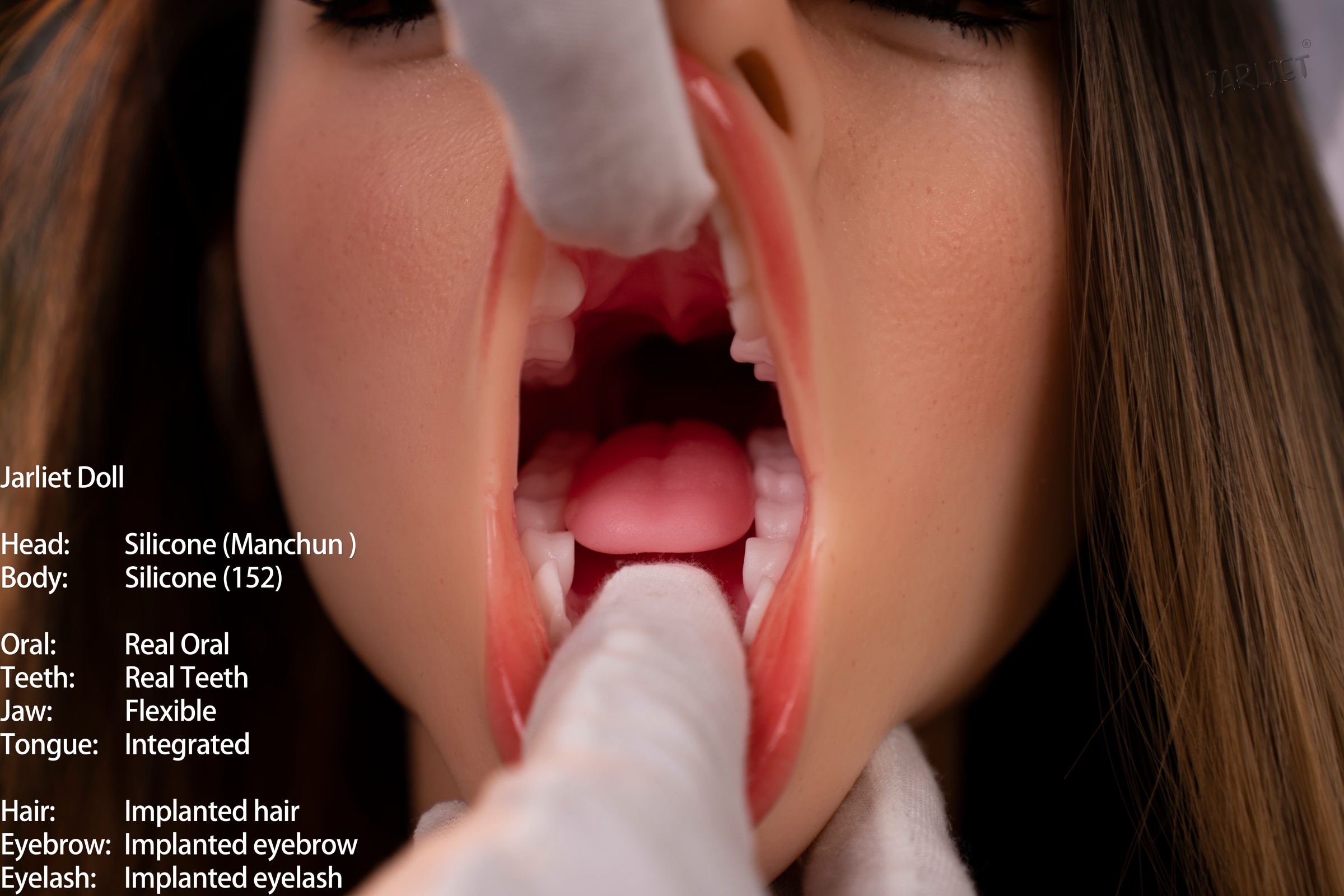 Jarliet | Manchun -5ft /152cm ROS Head Full Silicone Christmas Sex Doll