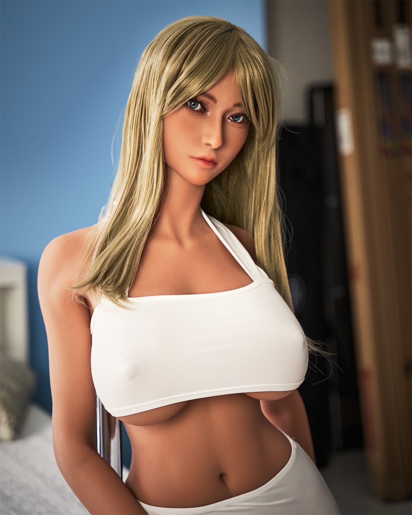 Doll4ever丨Sasha-160cm/5ft3 F-Cup TPE Sex Doll With Funky Hair (In Stock US)