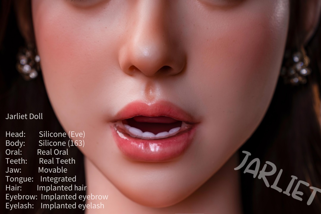 Jarliet | Eve- 5ft 4/163cm ROS Silicone Head+TPE Body Sex Doll (In Stock US)