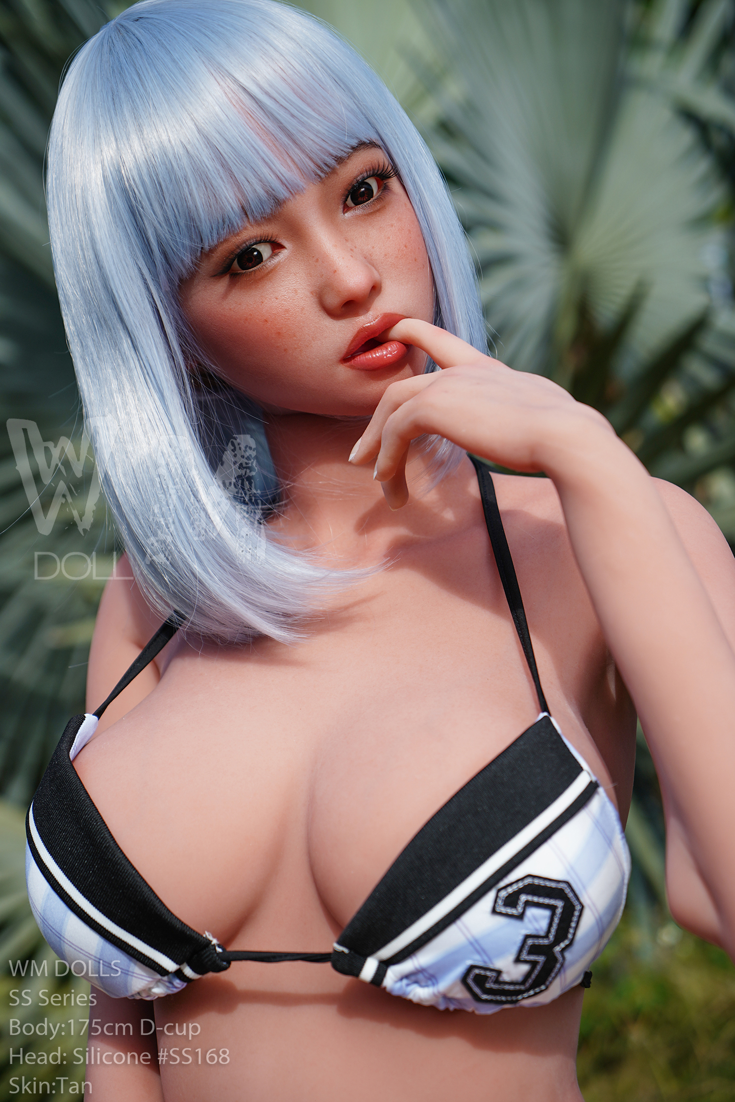WM | Ivy -175cm (5ft9) D-Cup ROS Silicone Head Sex Doll SS168