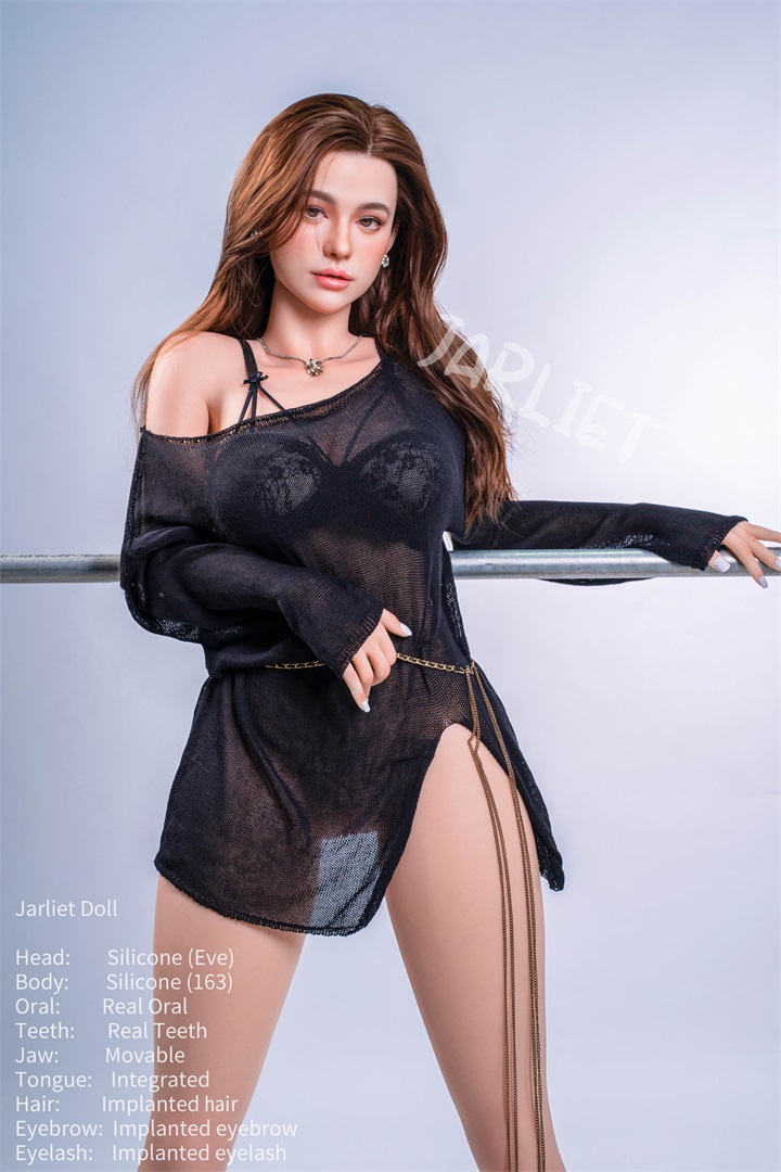 Jarliet | Eve- 5ft 4/163cm ROS Silicone Head+TPE Body Sex Doll (In Stock US)