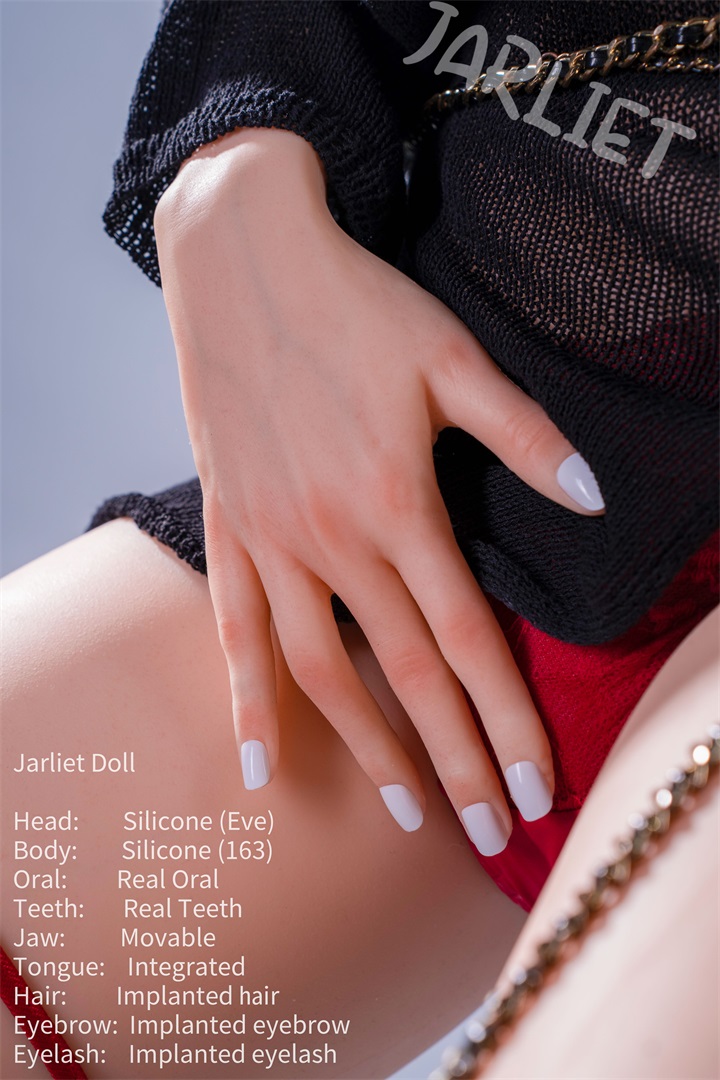 Jarliet | Eve- 5ft 4/163cm ROS Silicone Head+TPE Body Sex Doll (In Stock US)