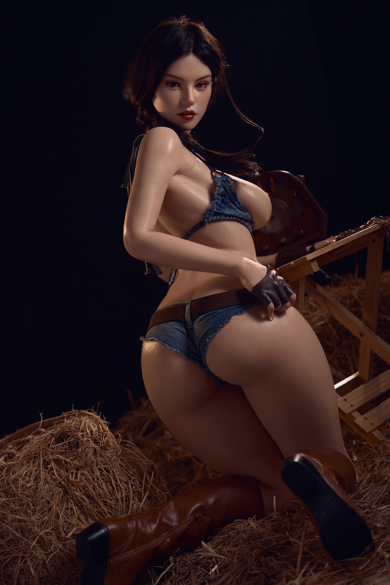 MZRAI Doll | Linda -5ft 5/166cm Realistic Skin Texture Full Silicone Sex Doll, Head Y79#