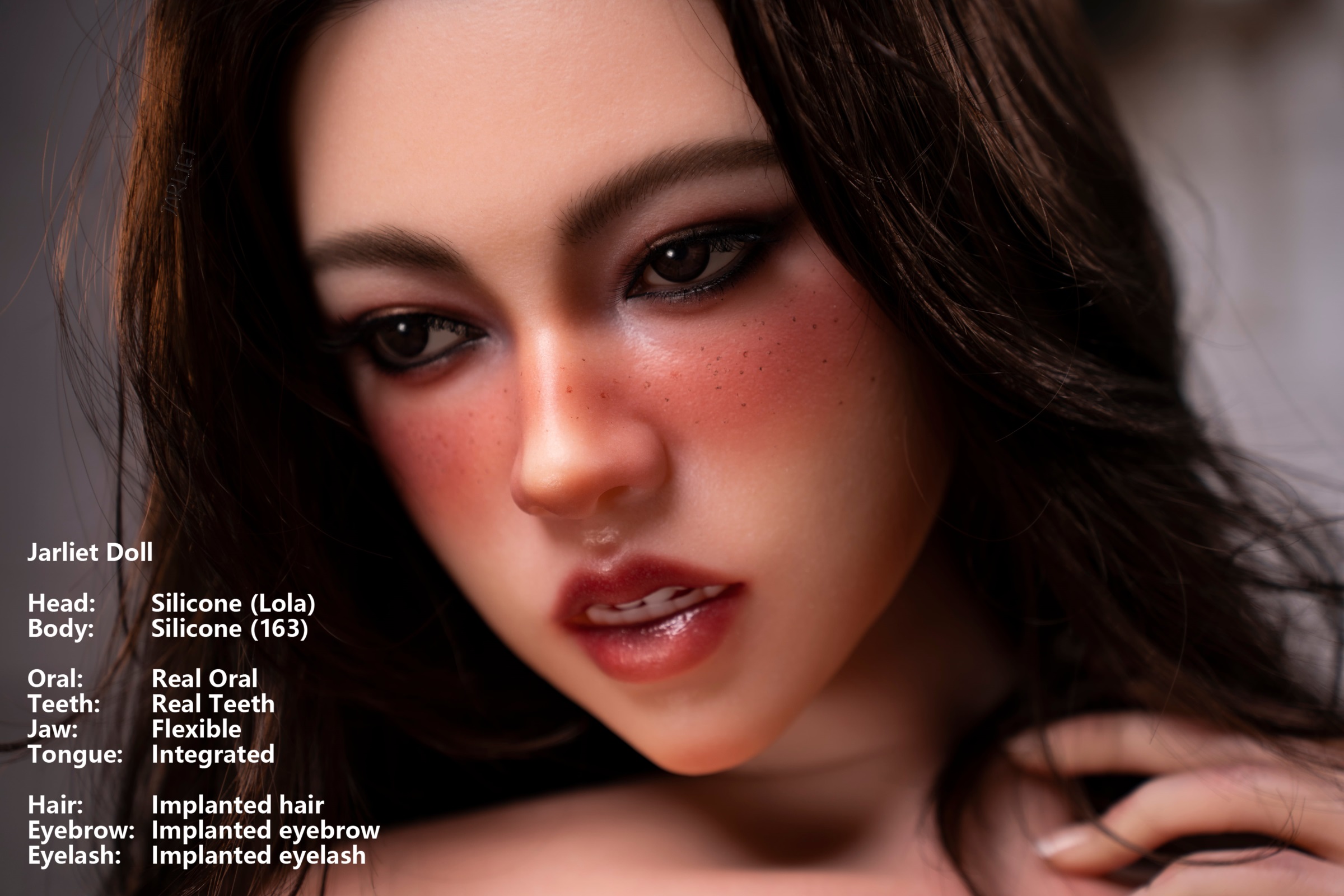 Jarliet | Lola -5ft 3/163cm ROS Head Full Silicone Sex Doll