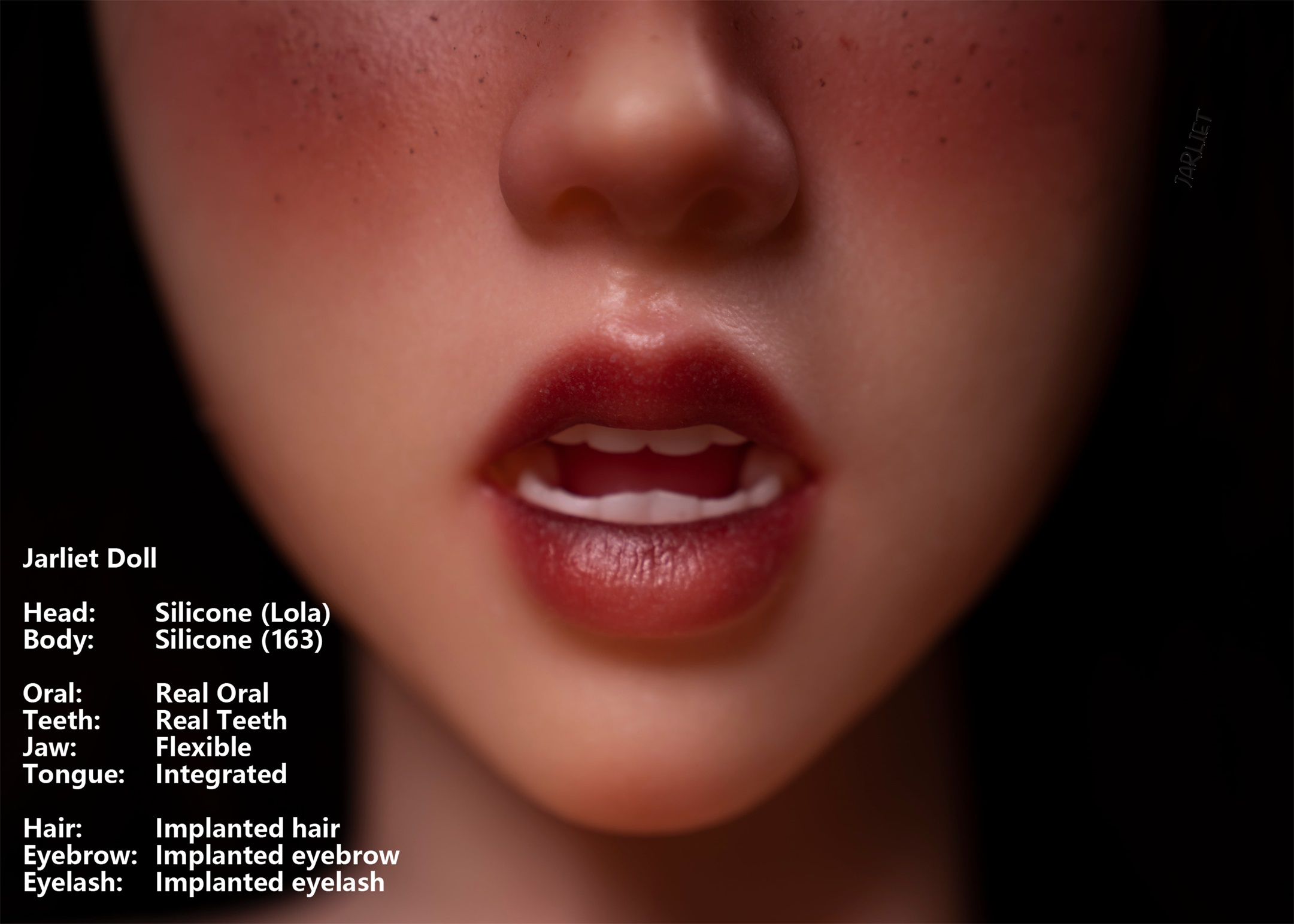 Jarliet | Lola -5ft 3/163cm ROS Head Full Silicone Sex Doll