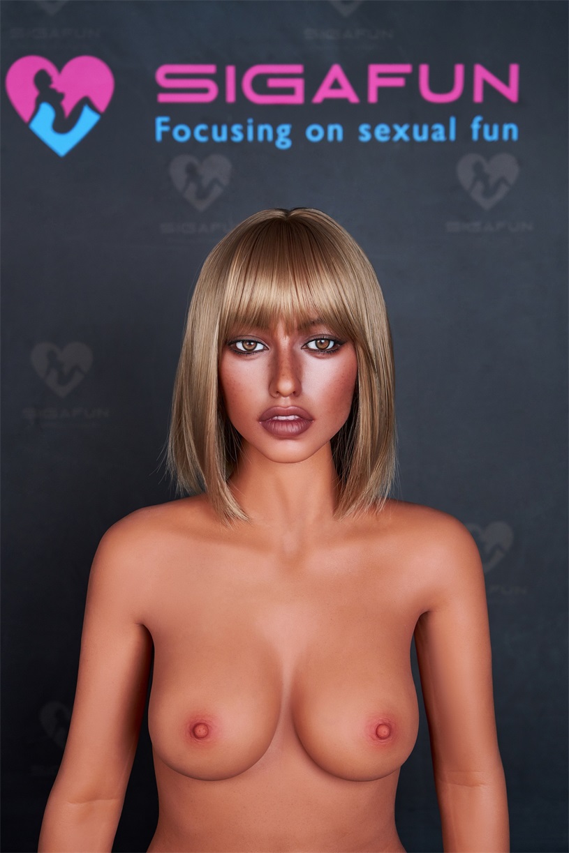 Sigafun | Delia -5ft 4/163cm Dark Tanned Hybrid Sex Doll, Head SG4 (In Stock US)