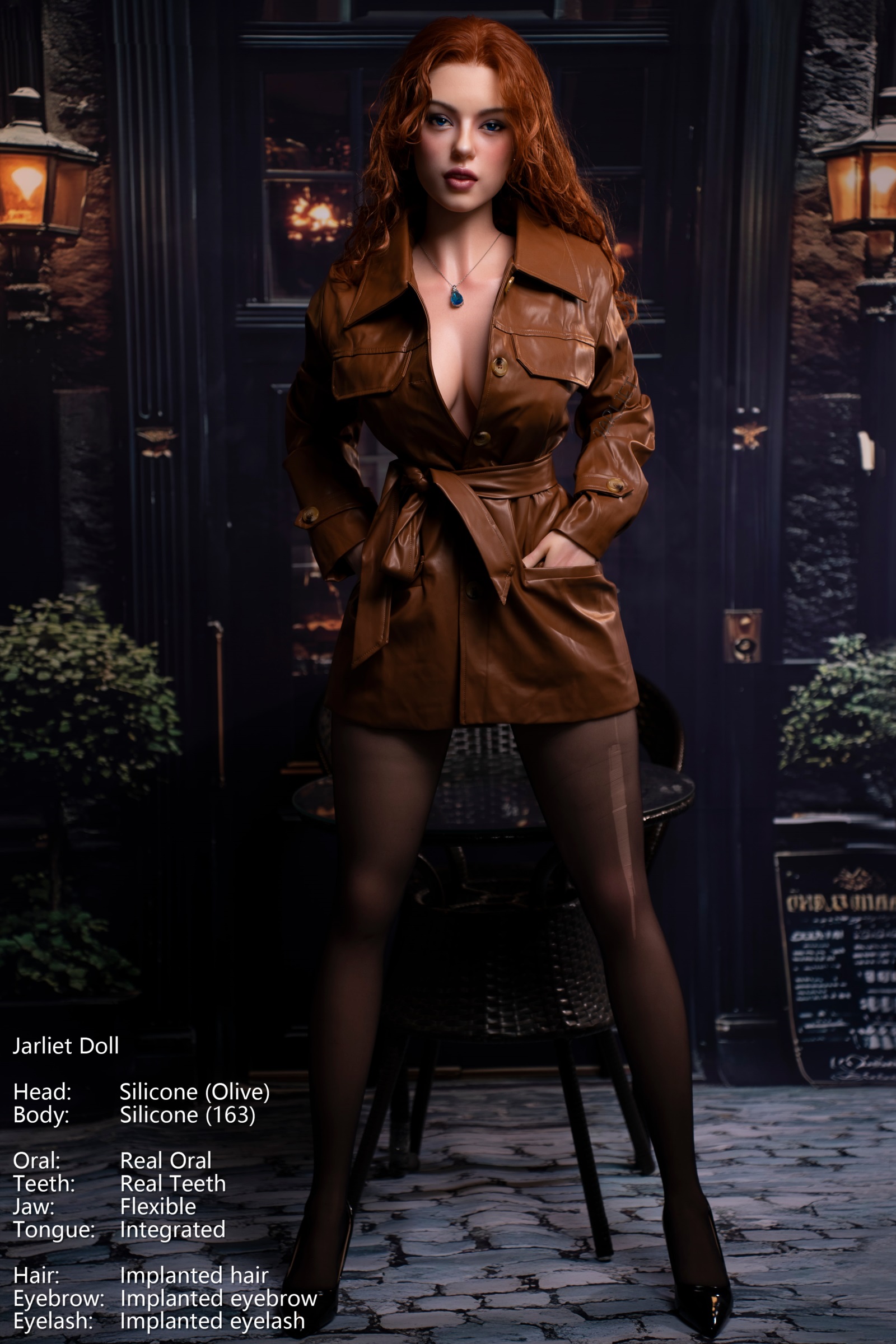 Jarliet | Olive -5ft 3/163cm ROS Head Fair Full Silicone Sex Doll