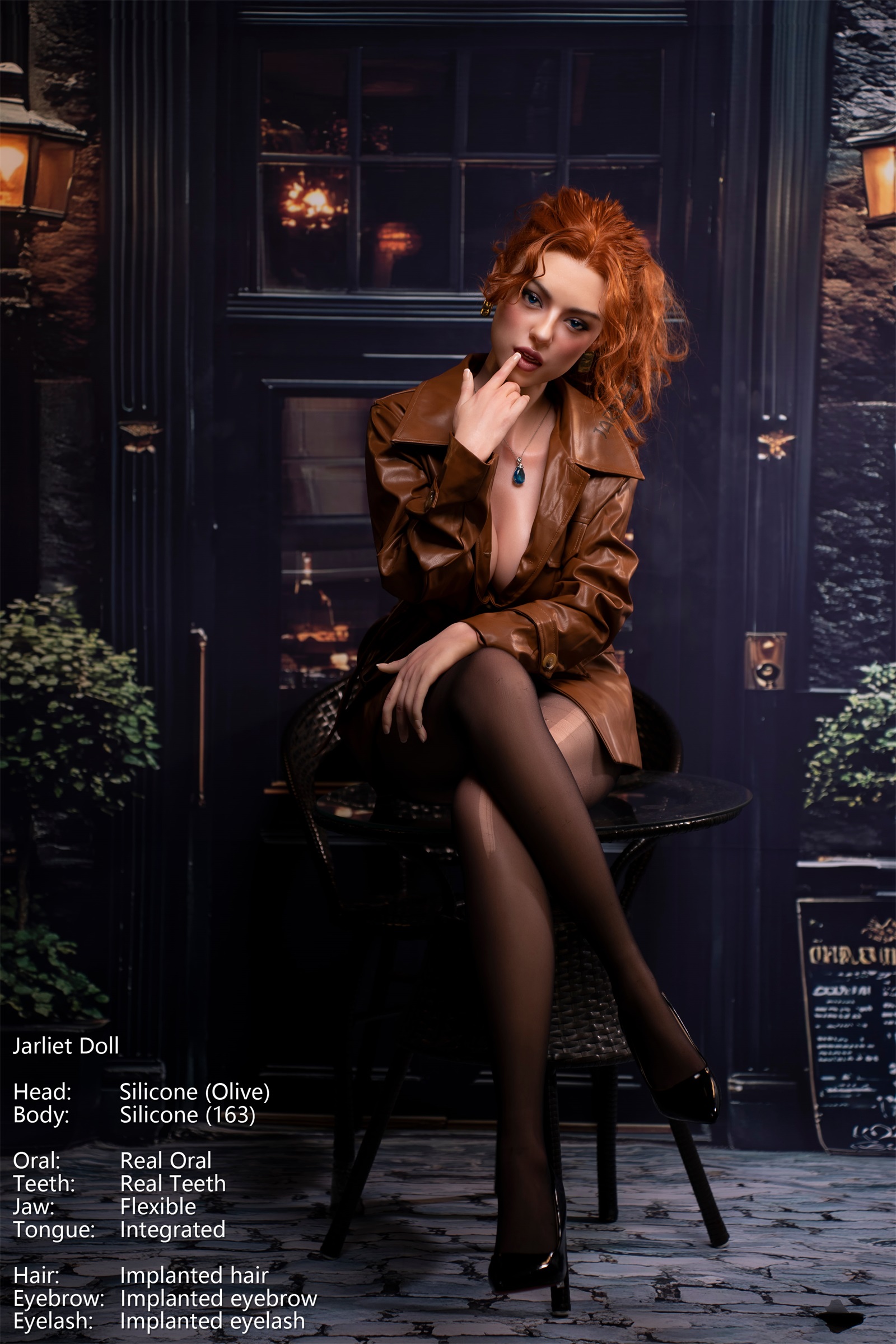 Jarliet | Olive -5ft 3/163cm ROS Head Fair Full Silicone Sex Doll