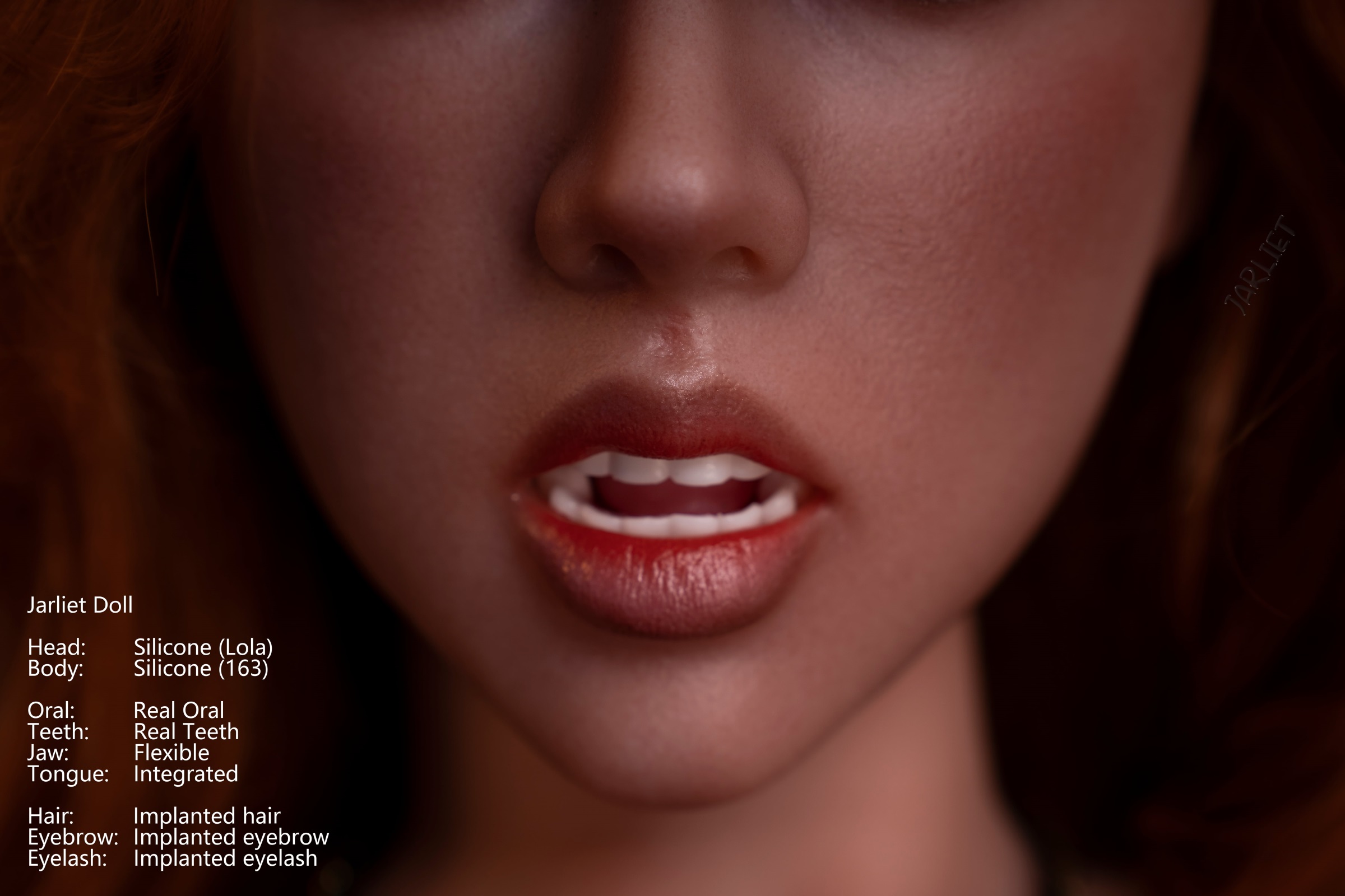 Jarliet | Lola -5ft 3/163cm ROS Head Full Silicone Sex Doll