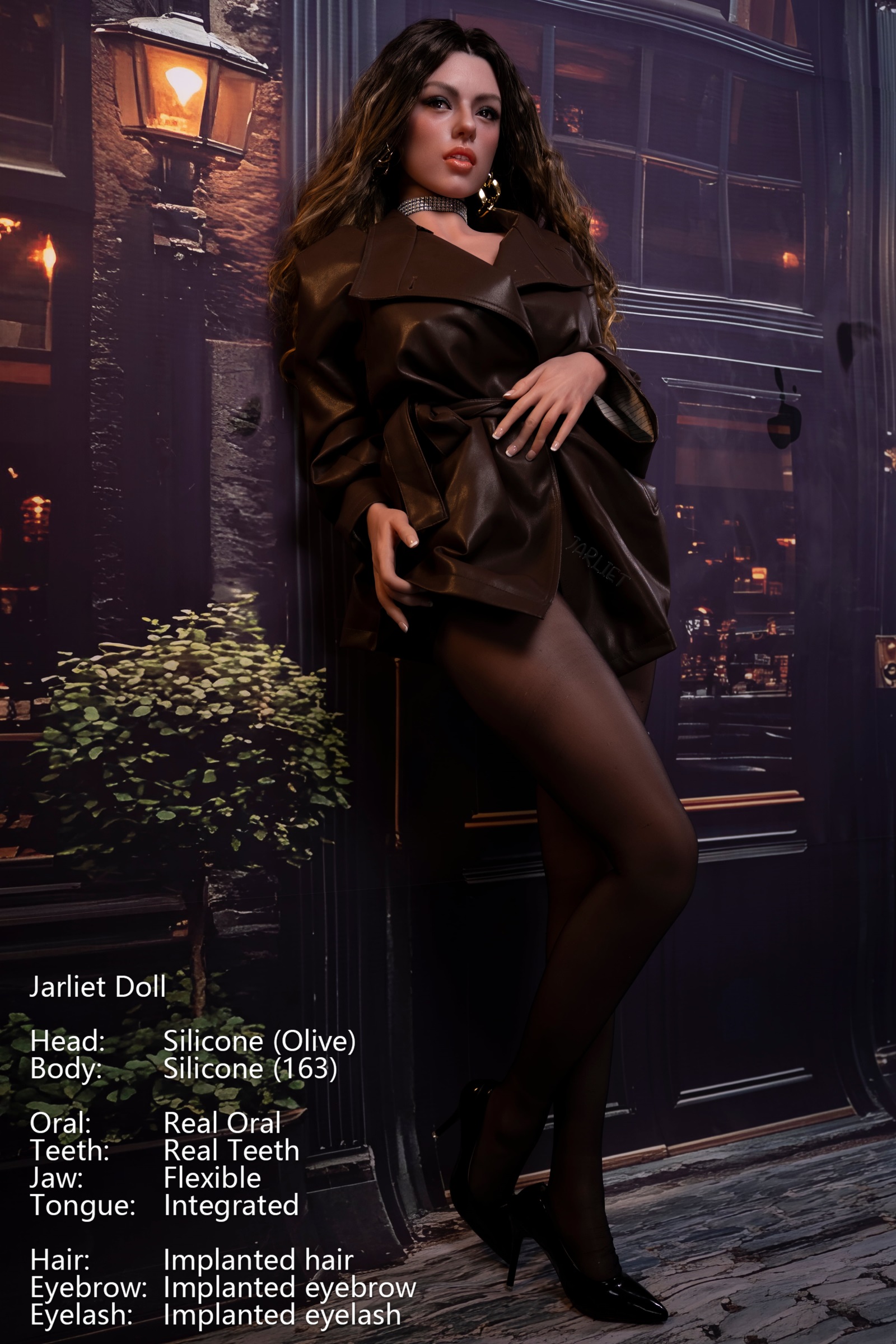 Jarliet | Olive -5ft 3/163cm ROS Head Full Silicone Sex Doll